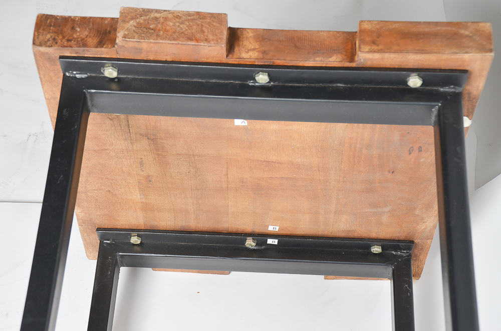 Industrial Style Side Table