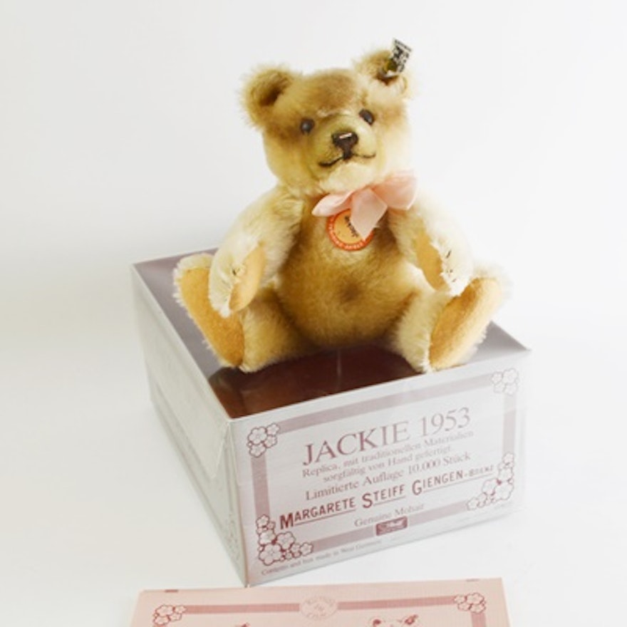 Steiff "Jackie Replica 1953" Teddy Bear