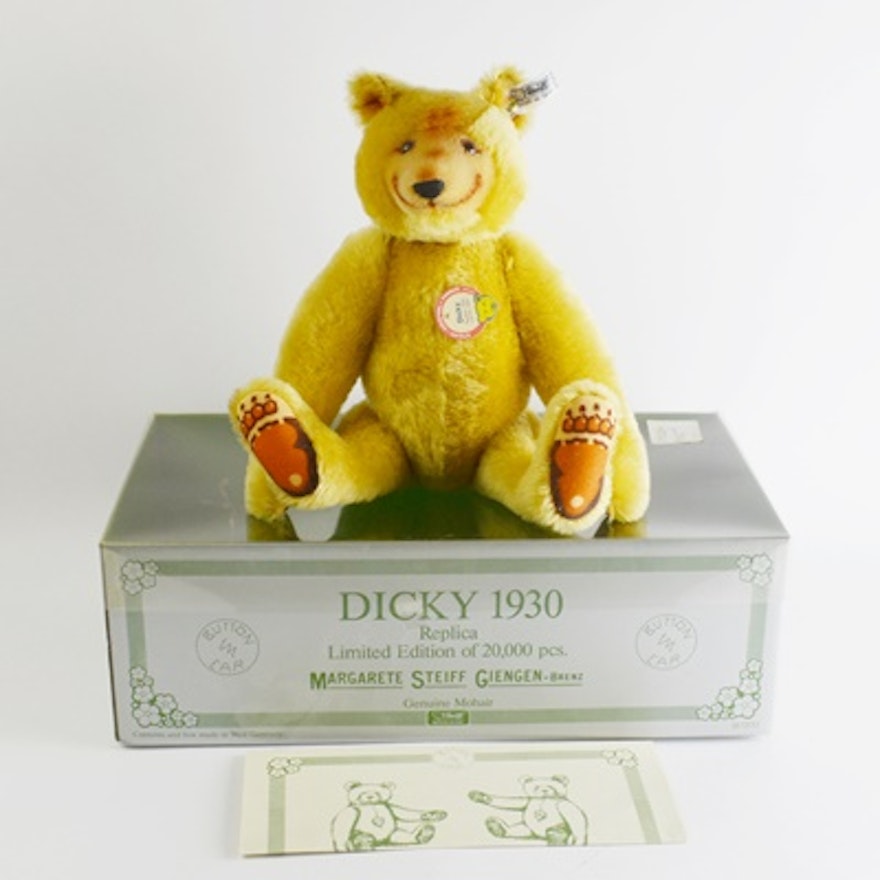 Steiff "Dicky Replica 1930" Teddy Bear