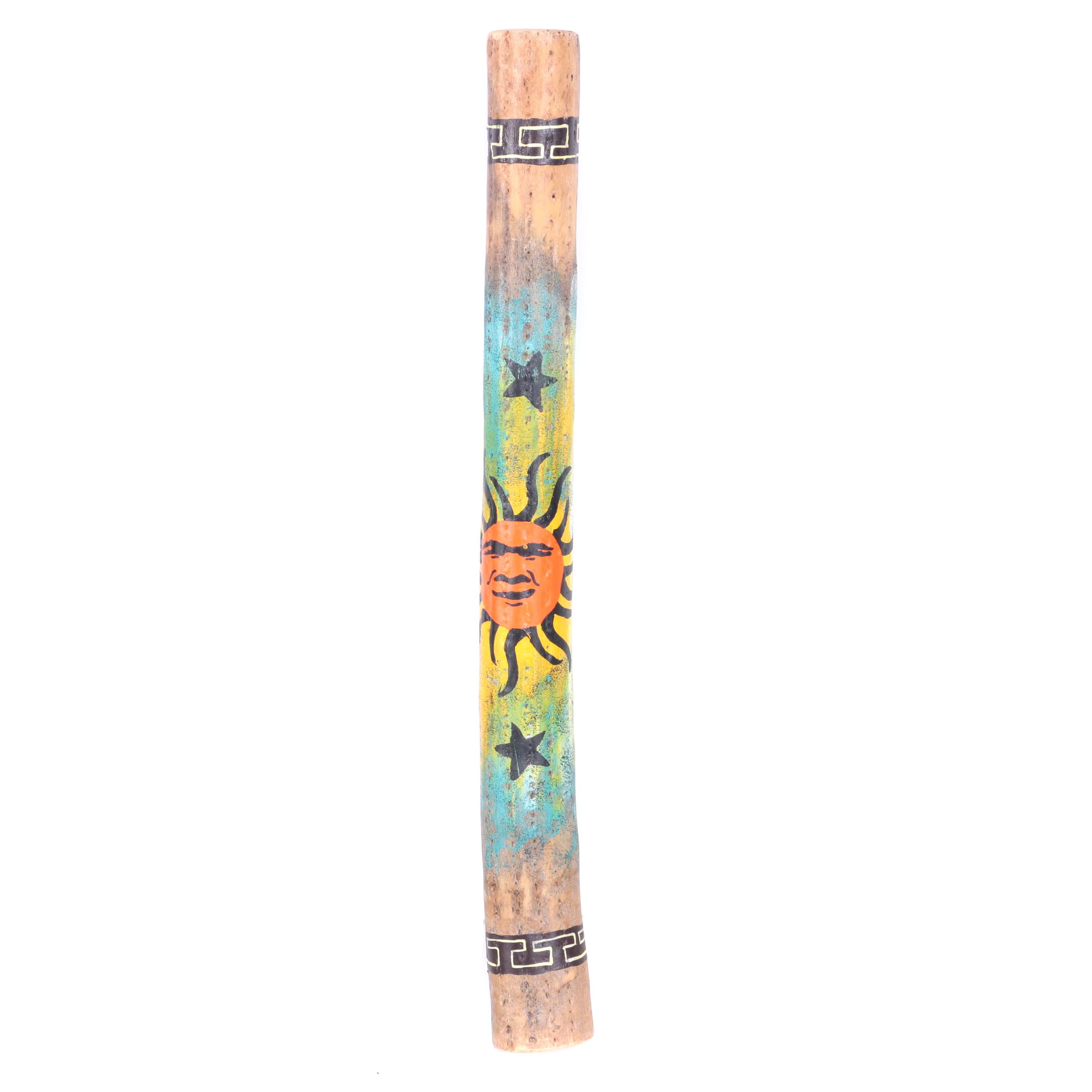 Aboriginal-Style Painted Rainstick