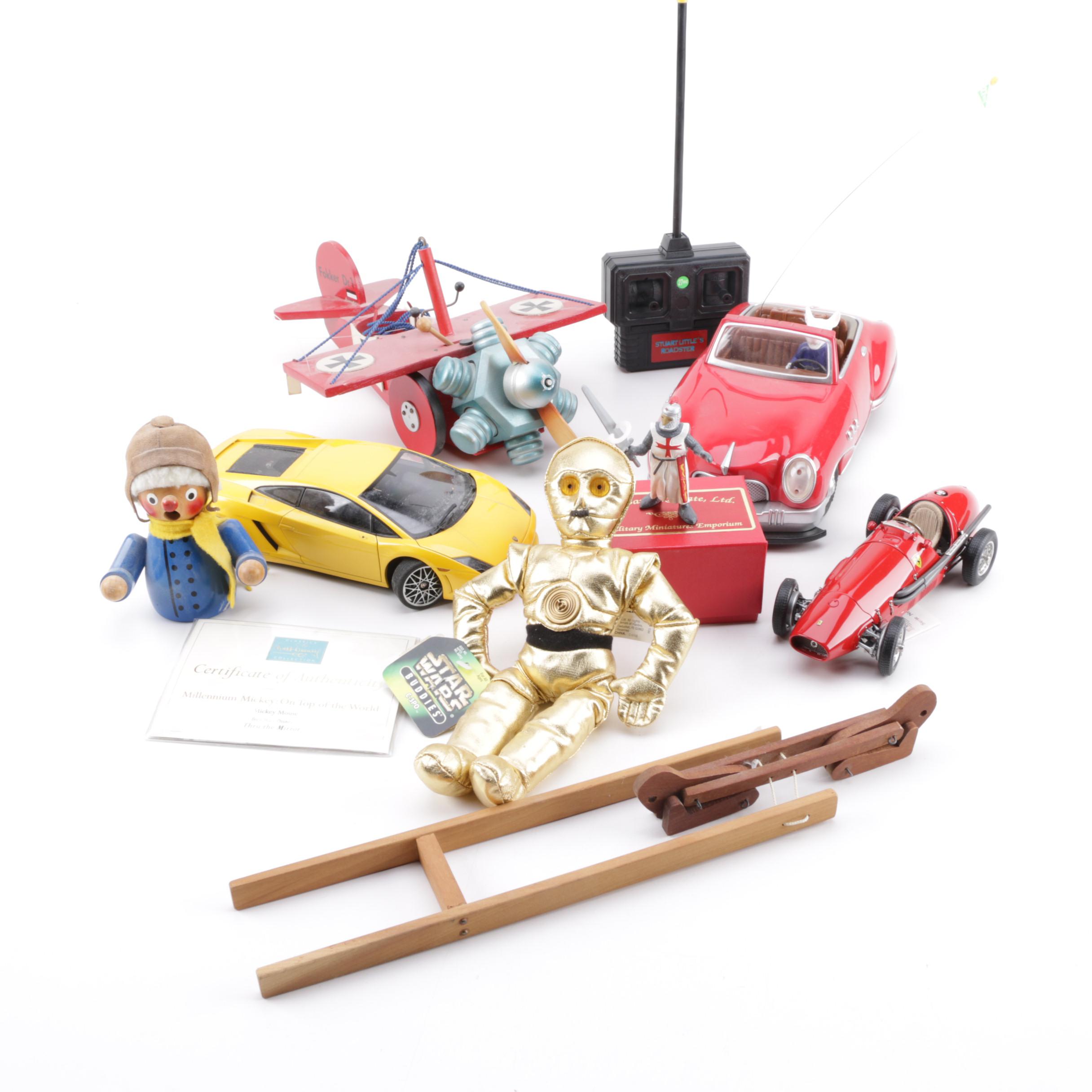 Assortment of Toys including C-3PO