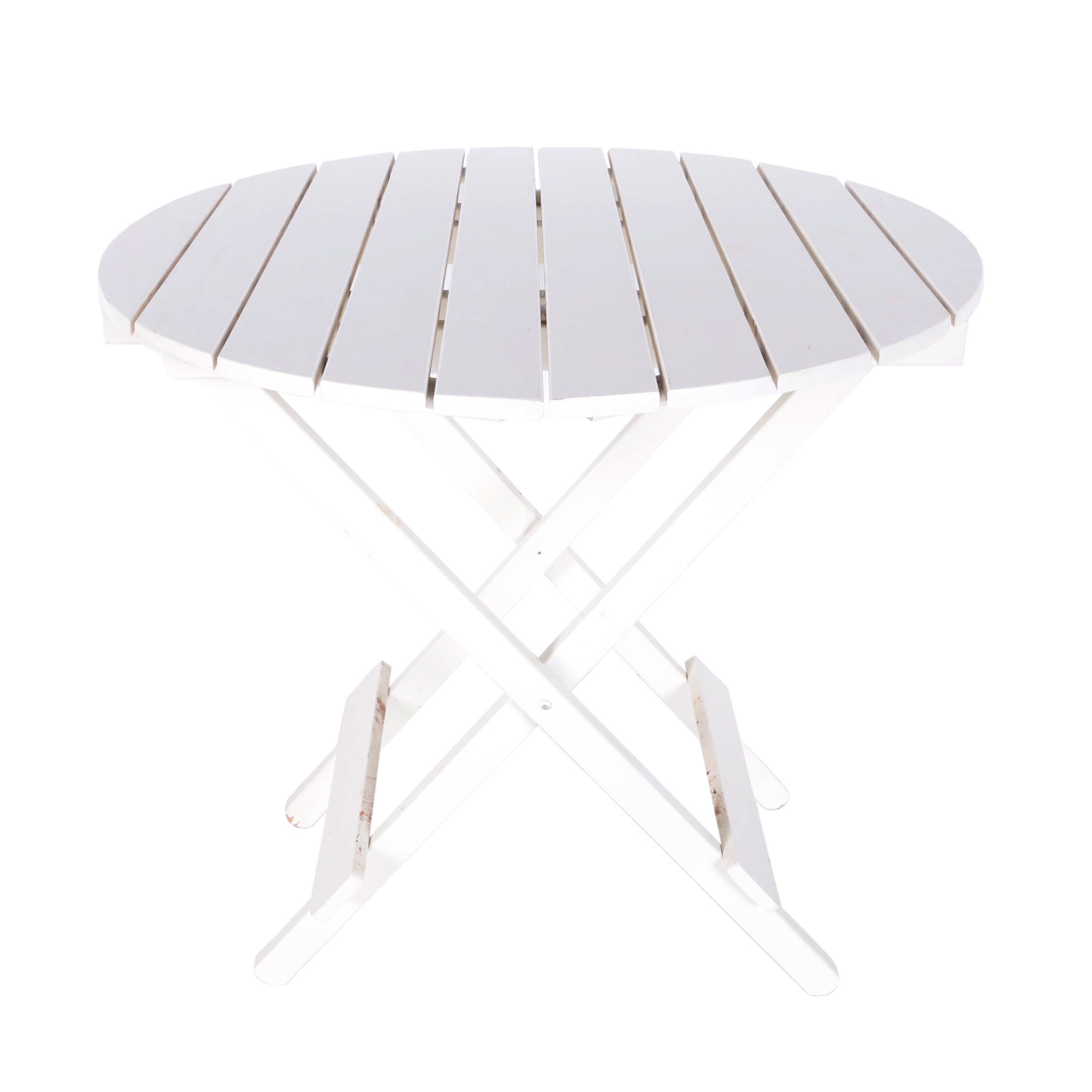 Patio Painted Wood Table