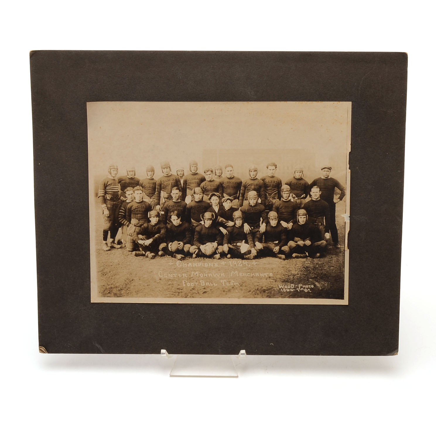 1924 "Center Mohawk" Football Photo