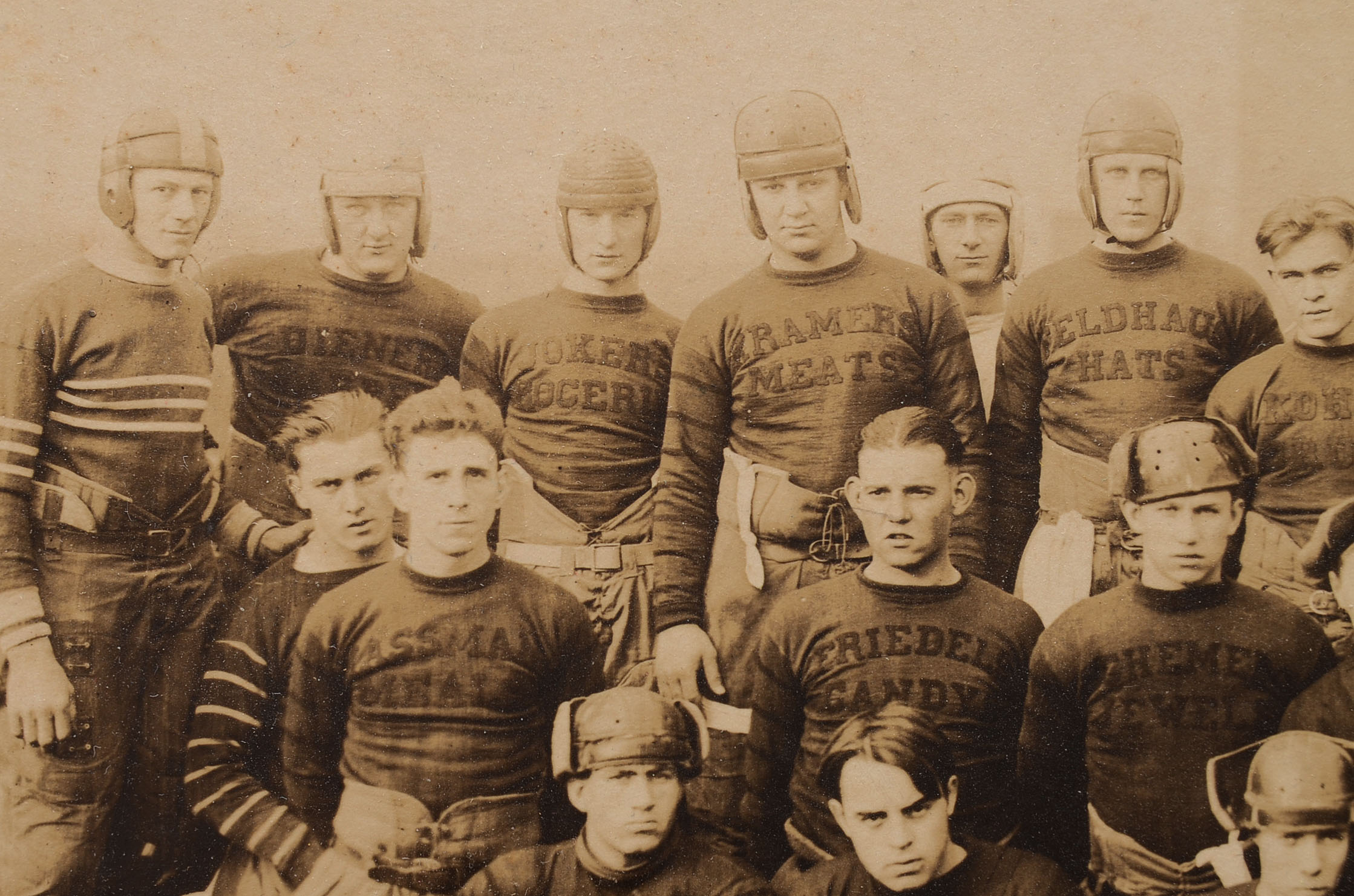 1924 "Center Mohawk" Football Photo