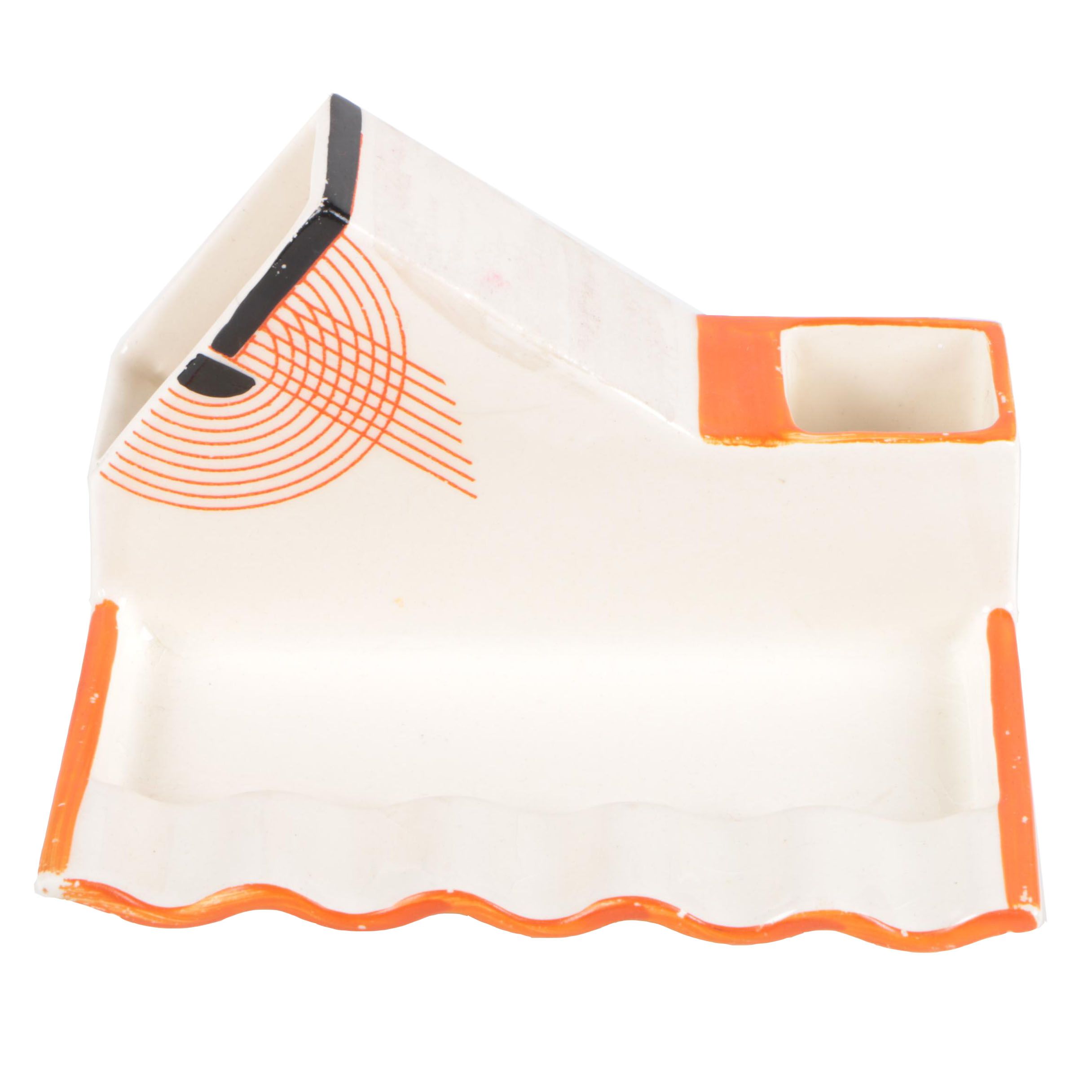 Vintage Royal Doulton "Tango" Matchbox and Cigarette Holder