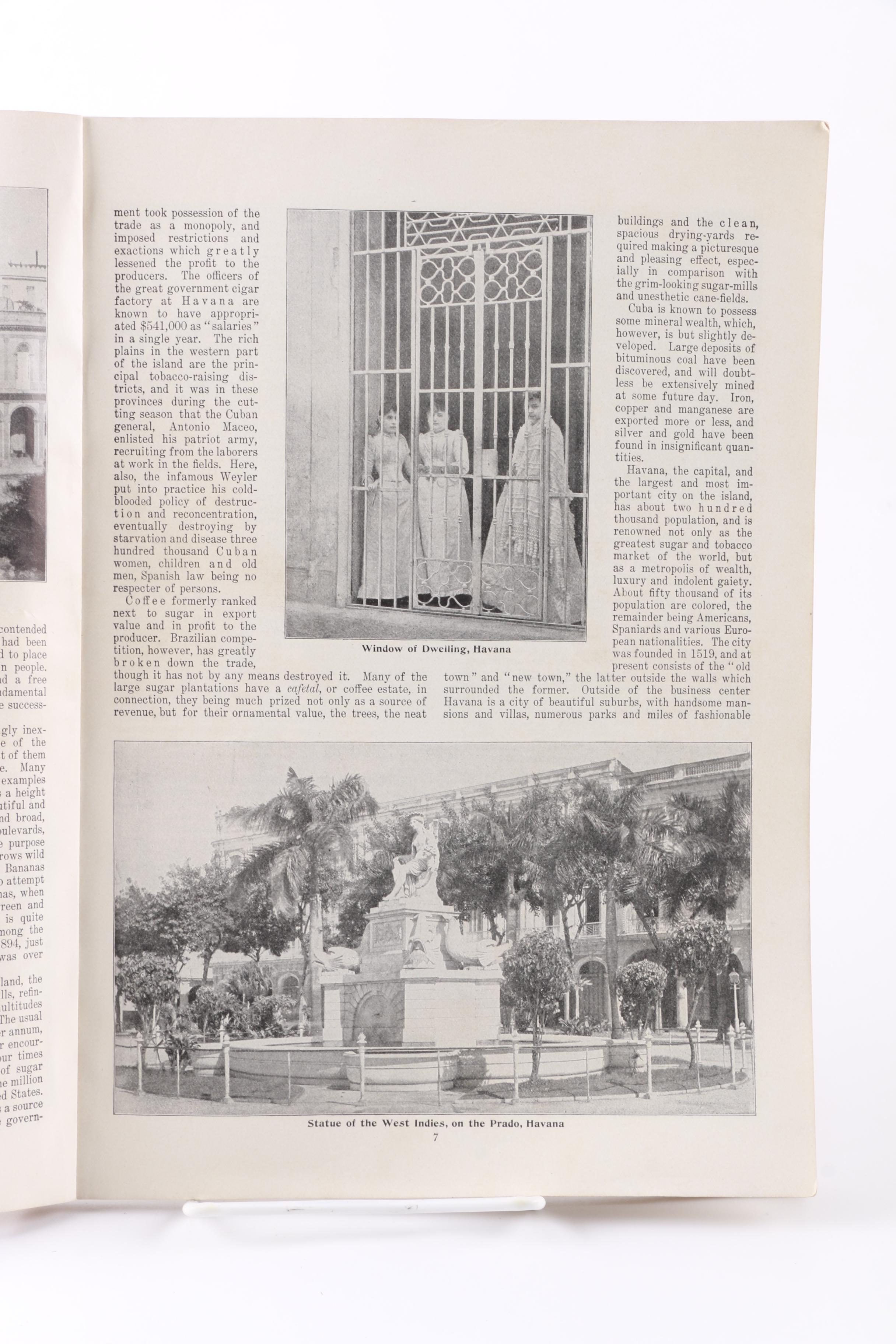 1899 "Picturesque: Cuba, Porto Rico, Hawaii and the Philippines"