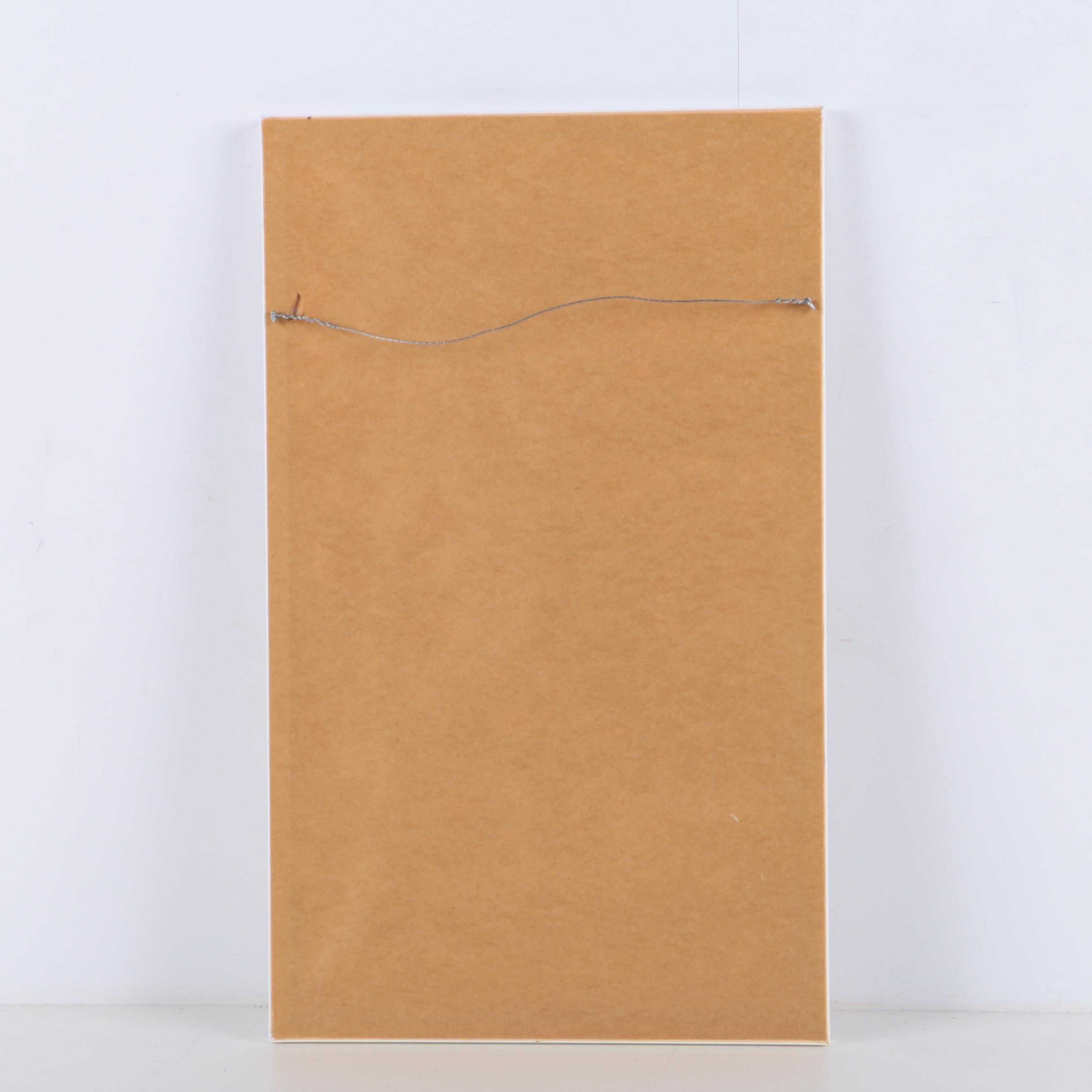 S. Libby Watercolor Paintings on Paper of Irises