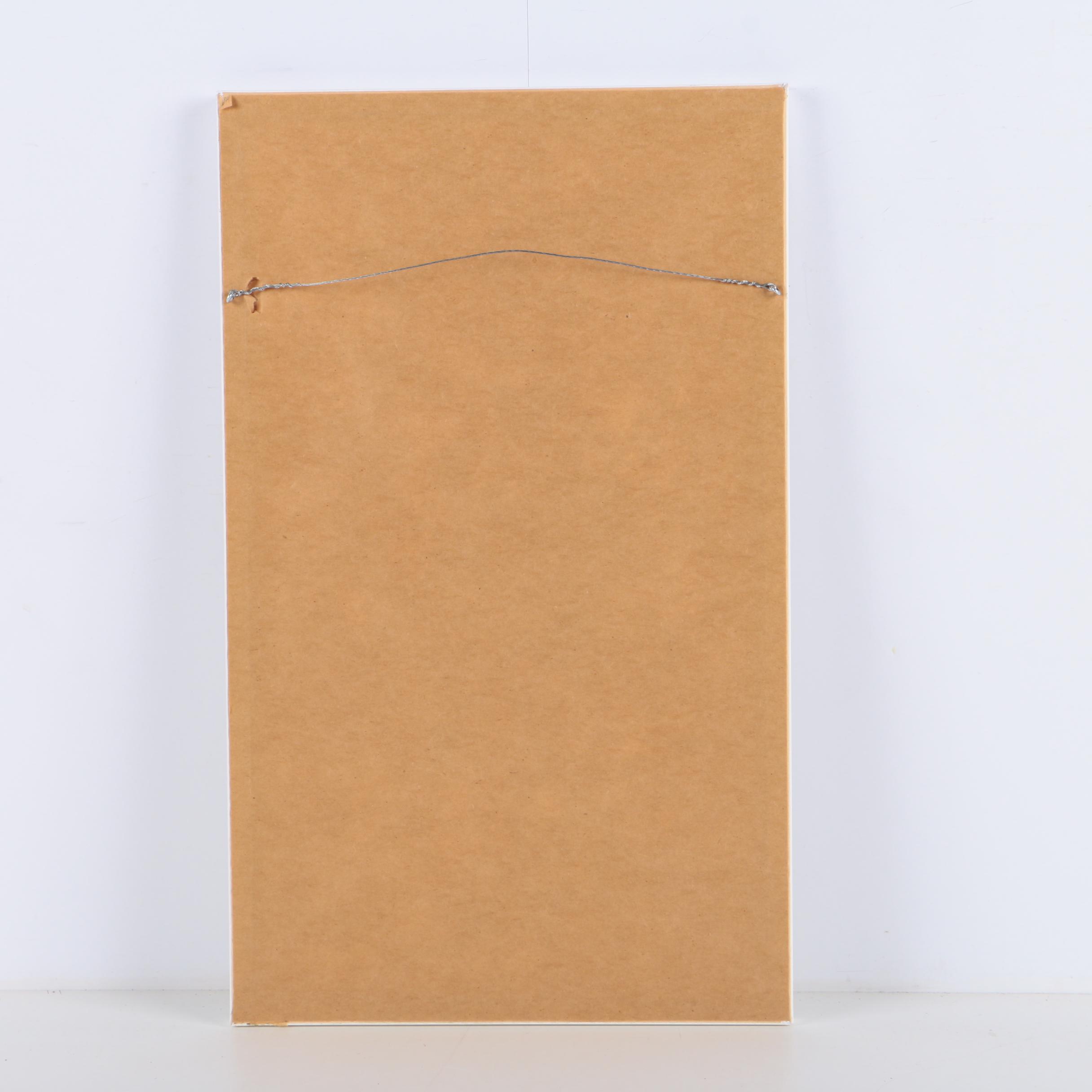 S. Libby Watercolor Paintings on Paper of Irises