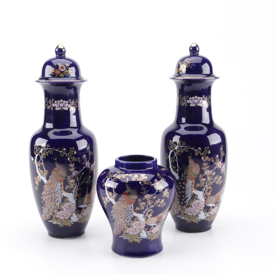 Japanese Ceramic Urns