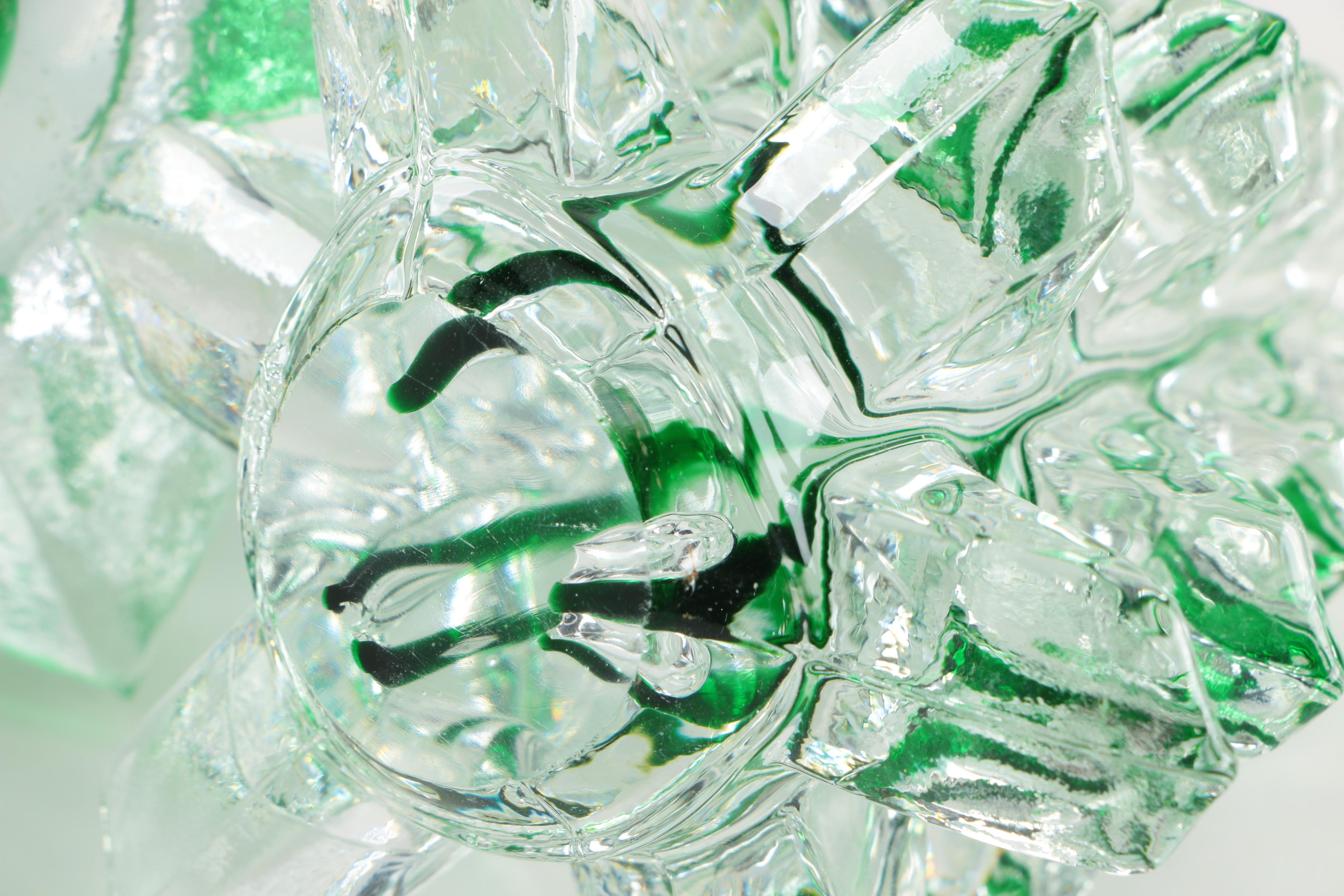 Vintage Art Glass Christmas Tree Decor