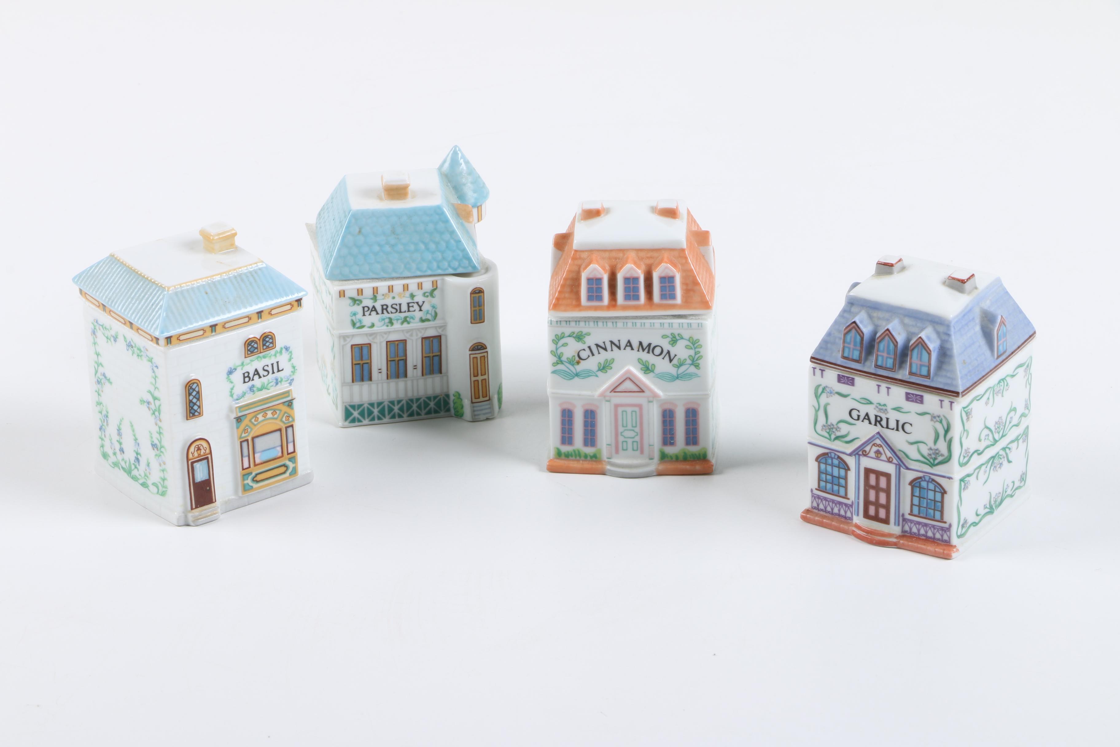 Lenox Walt Disney Spice Jar and Spice Village Collection