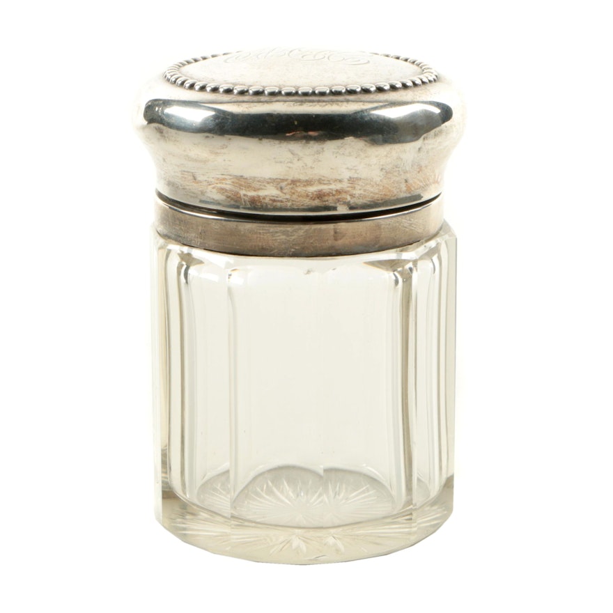 Simons Brother Sterling Silver Lidded Vanity Bottle