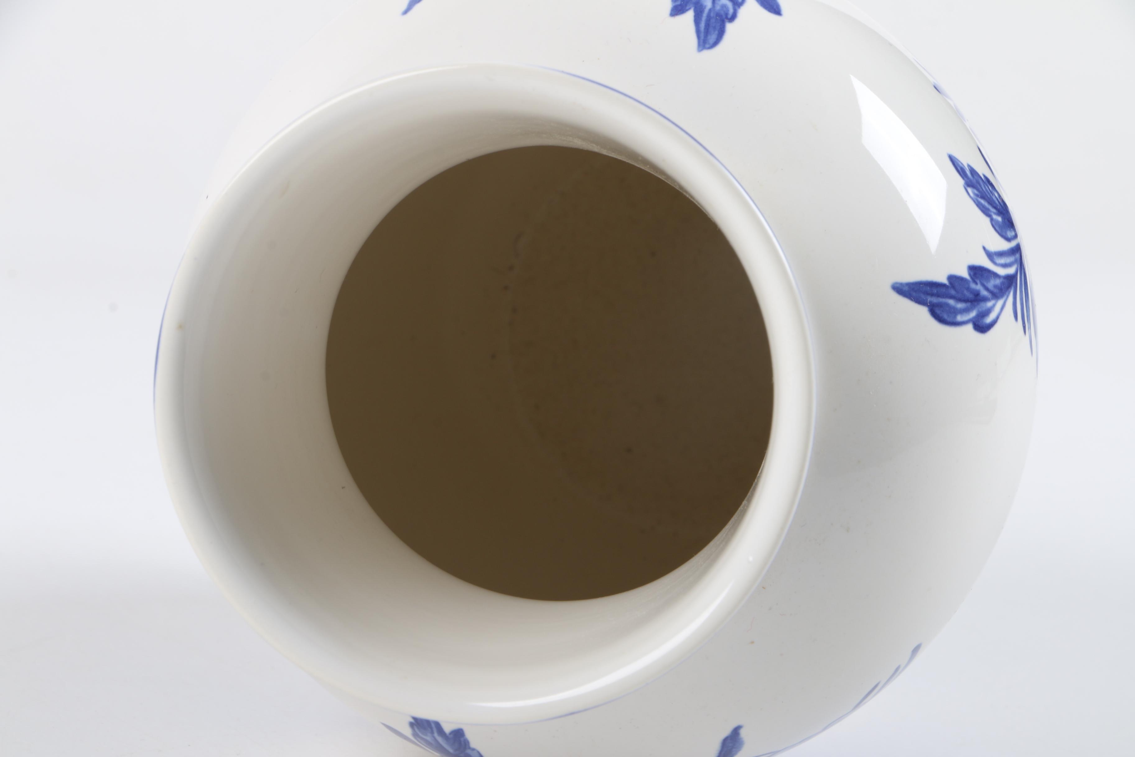 Vintage Tiffany & Co. "Tiffany Delft" Ceramic Vase