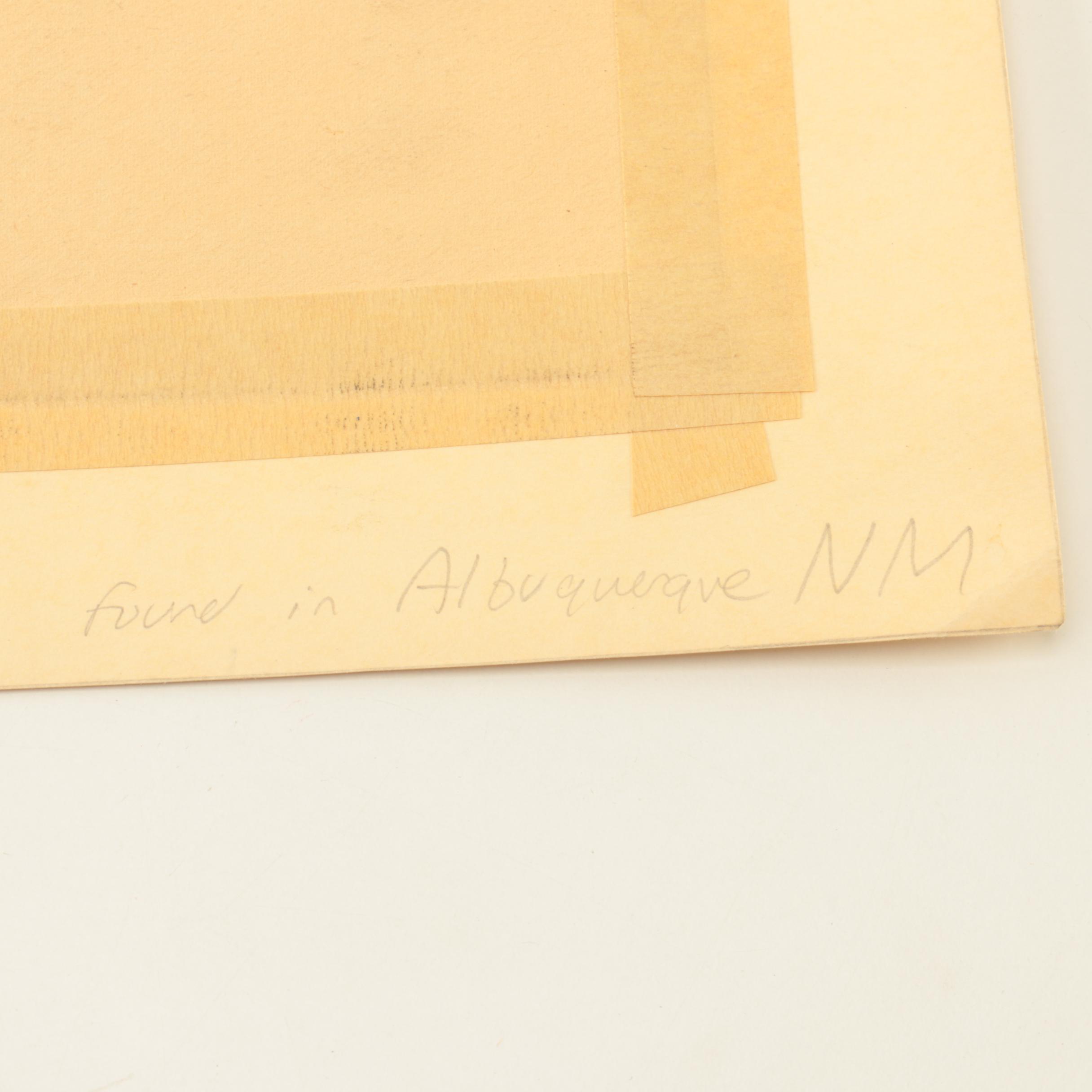 Pueblo Native American Watercolor Paintings