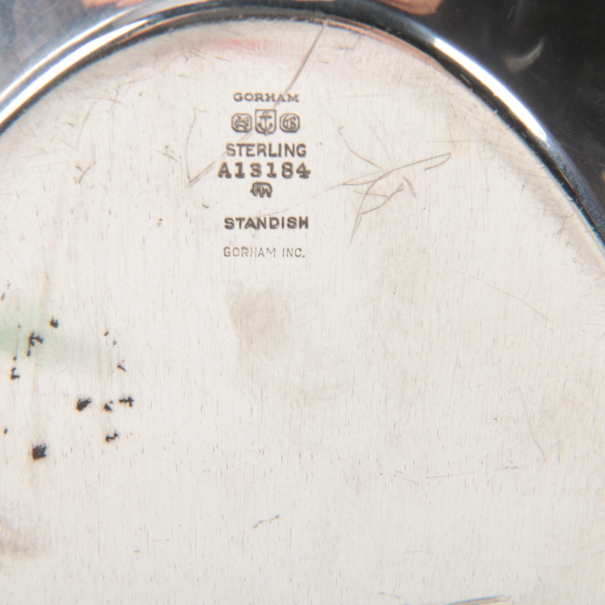 Gorham "Standish" Sterling Silver Bread Bowl