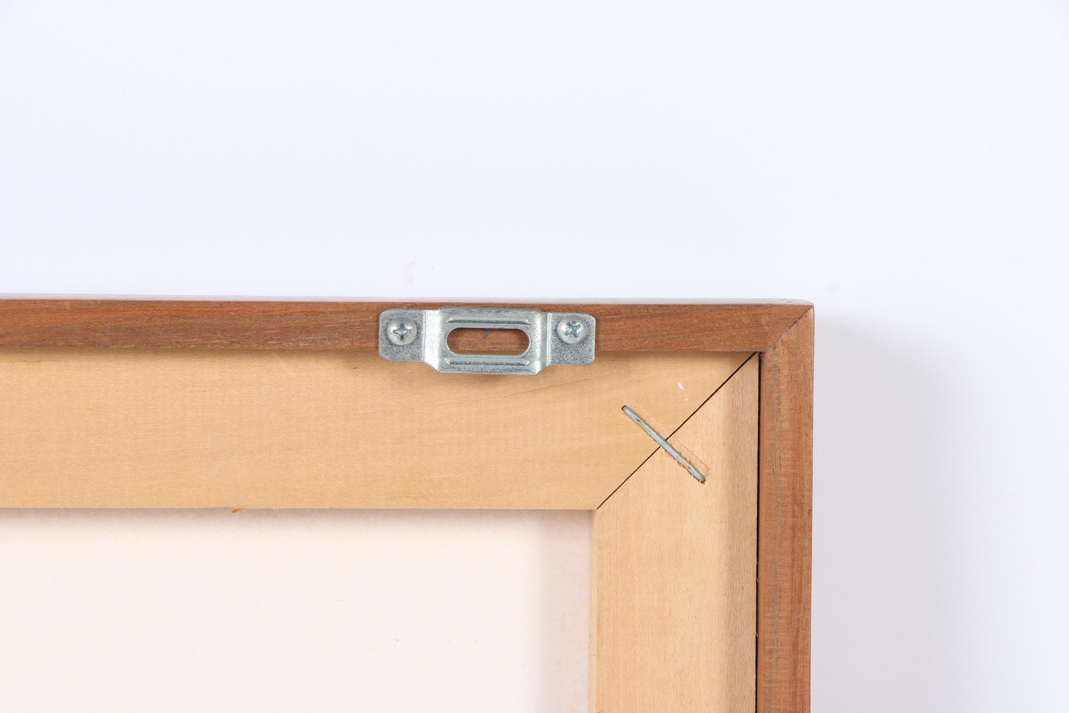 Watercolor Painting on Paper of City Street