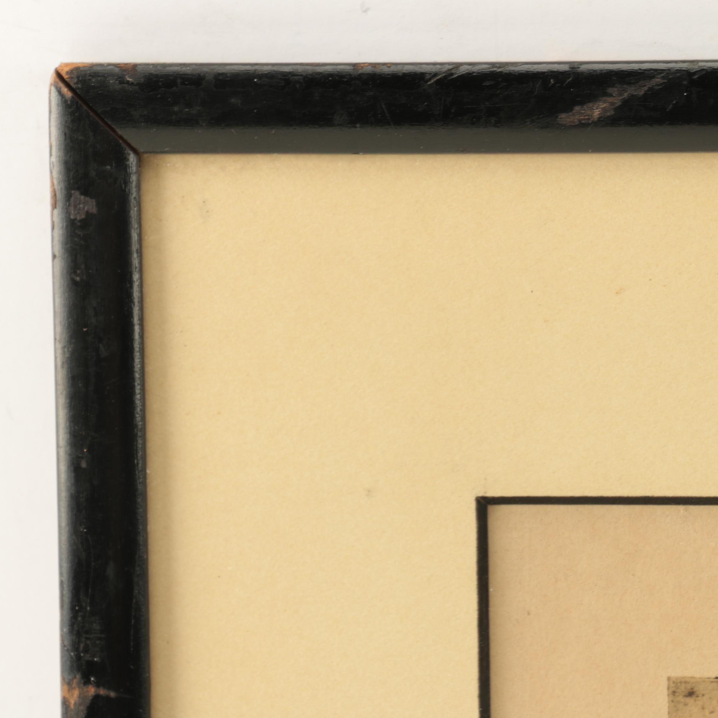 Ernest Stephen Lumsden Etching "The Pier"