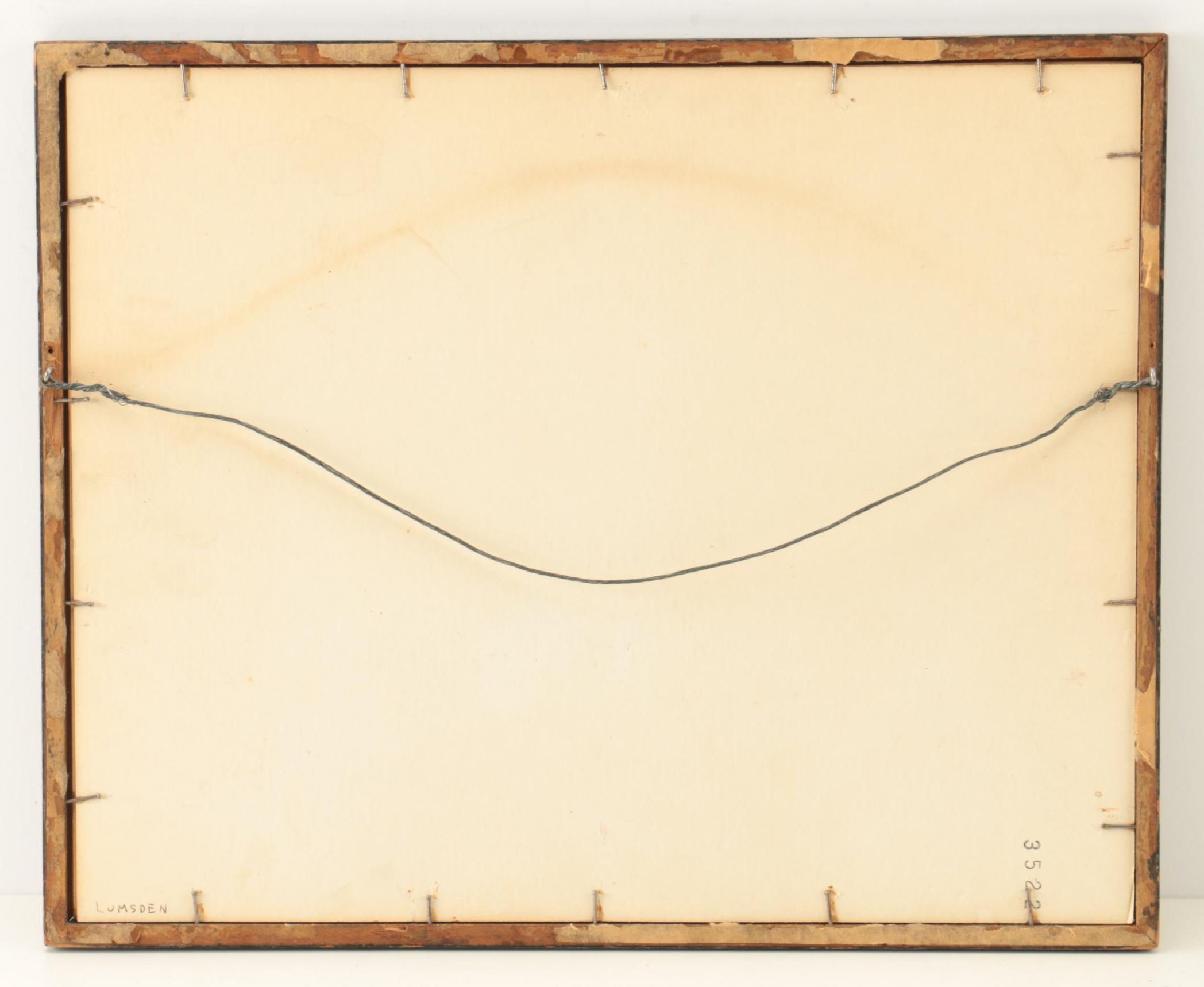 Ernest Stephen Lumsden Etching "The Pier"