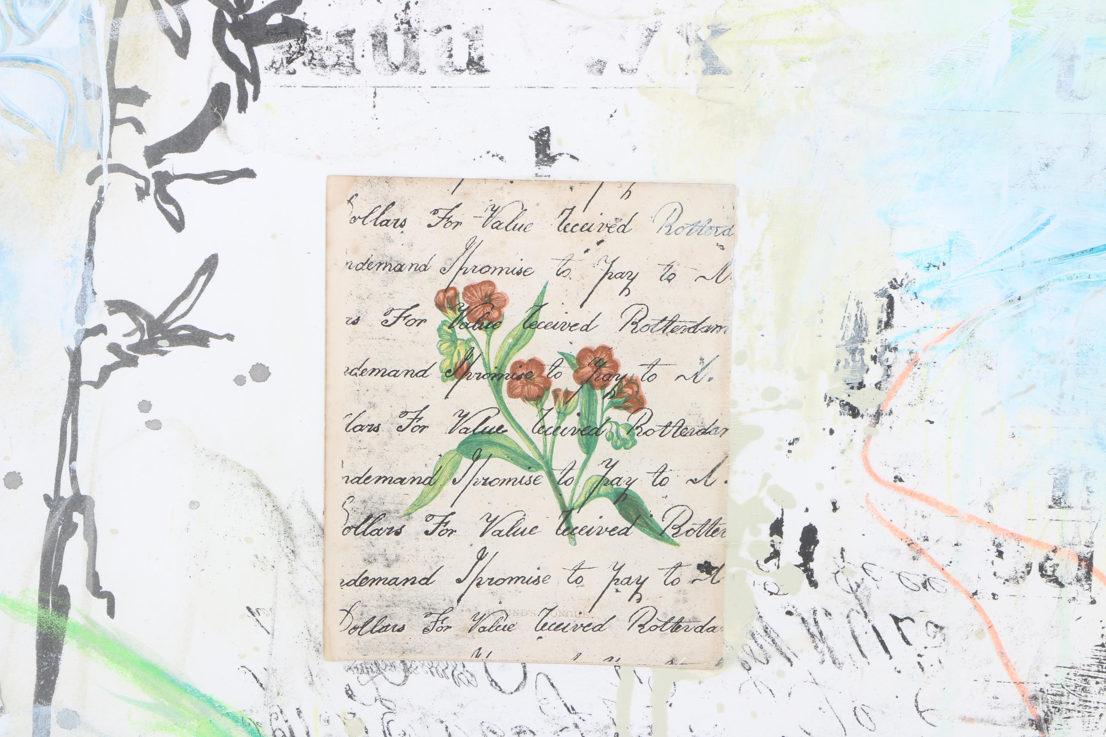 Mixed Media Collage on Paper