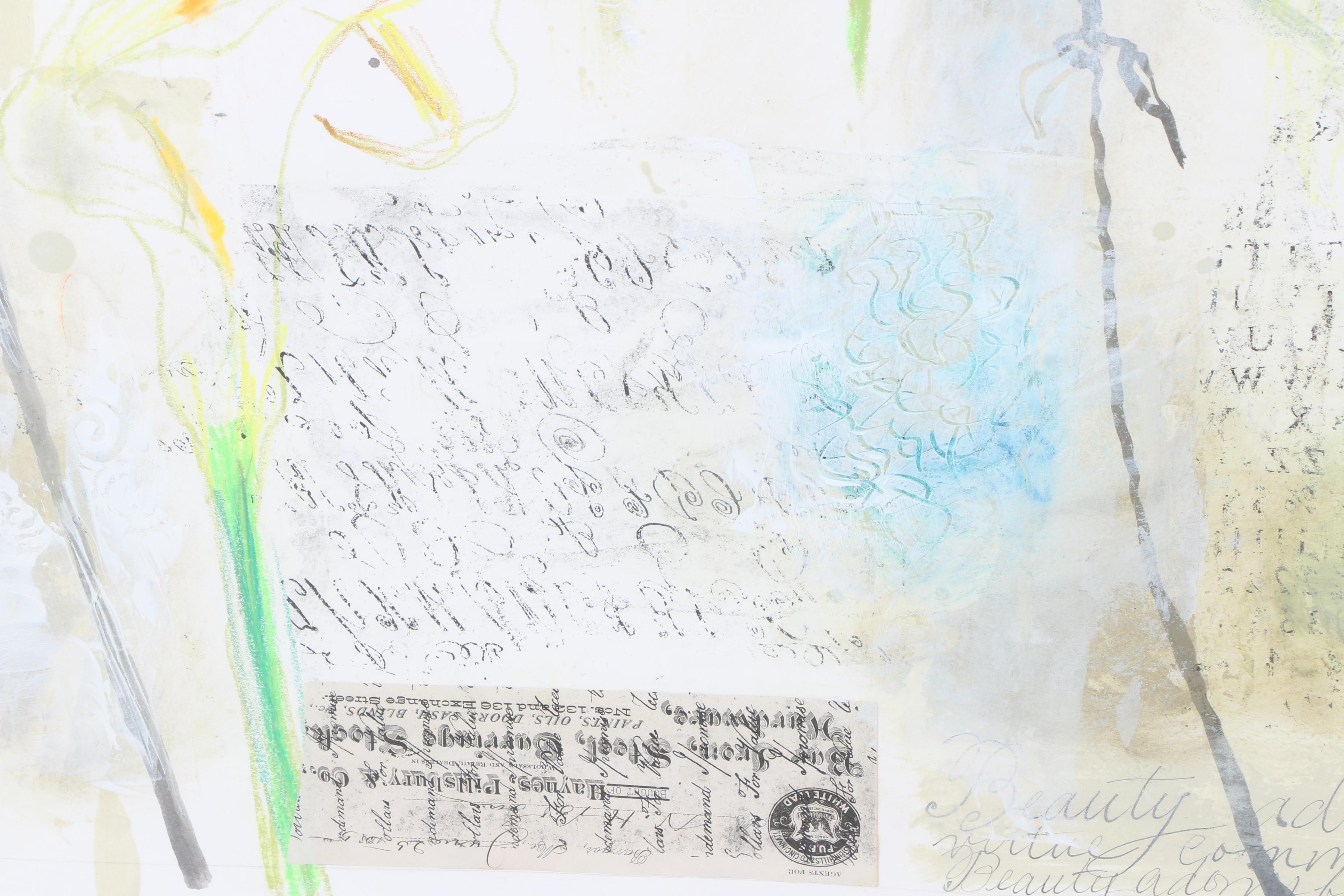 Mixed Media Collage on Paper