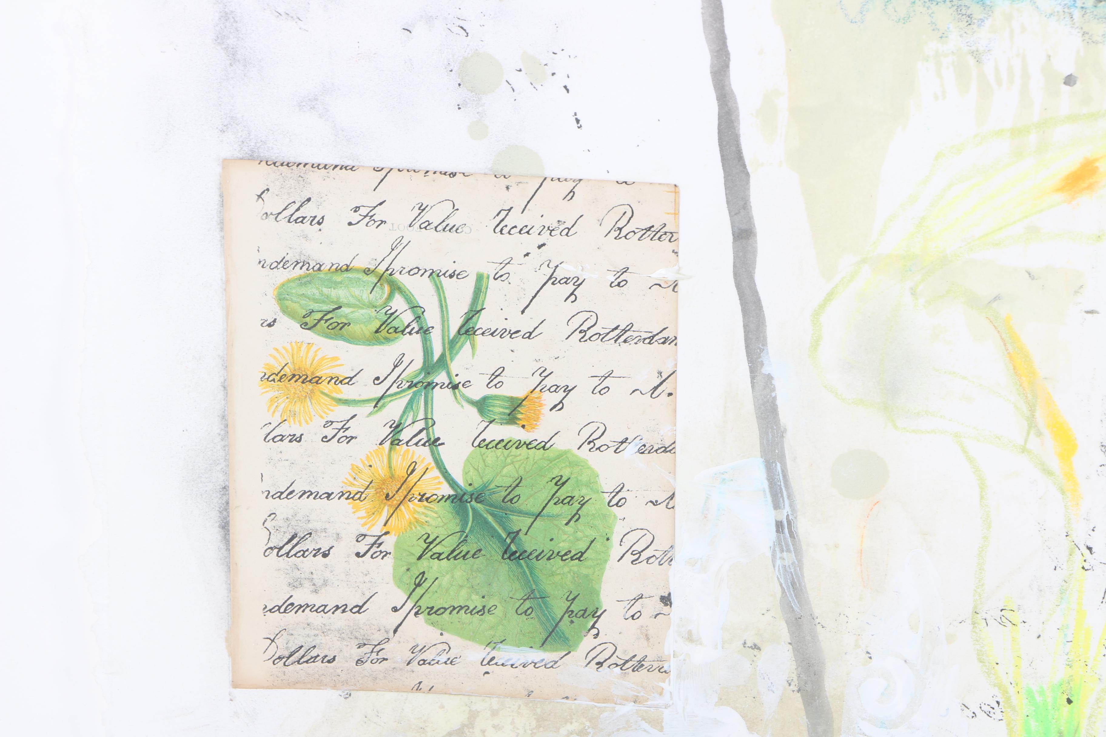 Mixed Media Collage on Paper