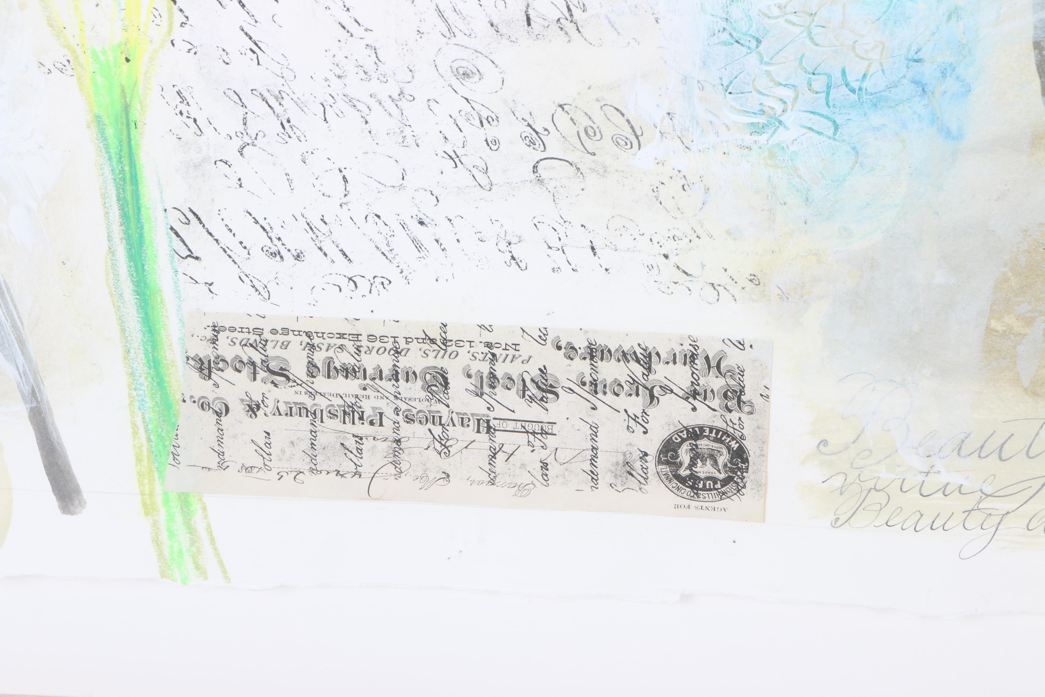 Mixed Media Collage on Paper