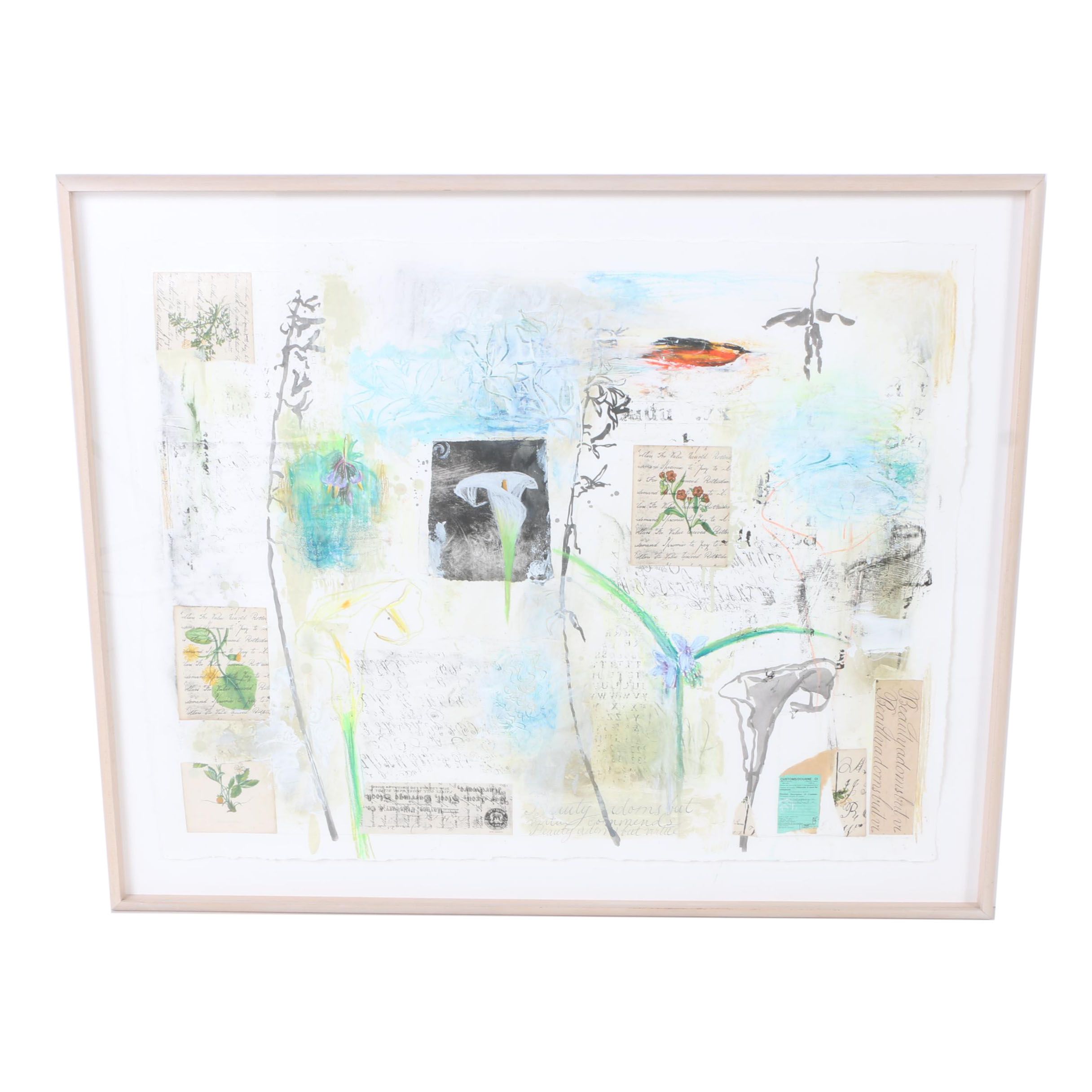 Mixed Media Collage on Paper