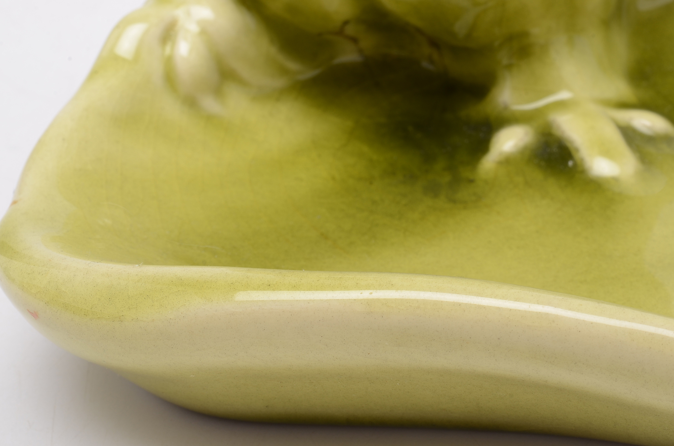 1951 Rookwood Pottery Owl Tray