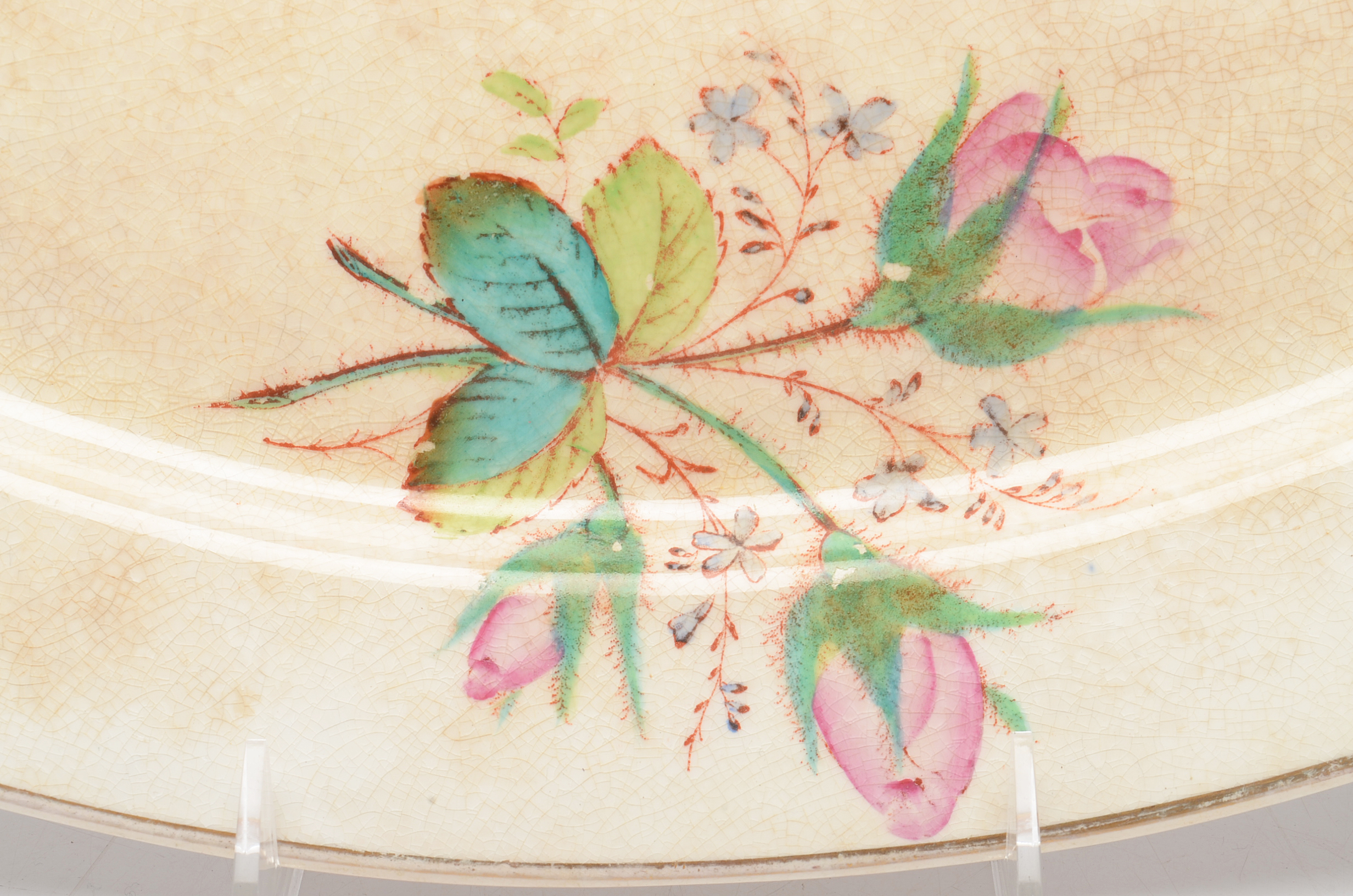 Antique Burroughs and Mountford Platter