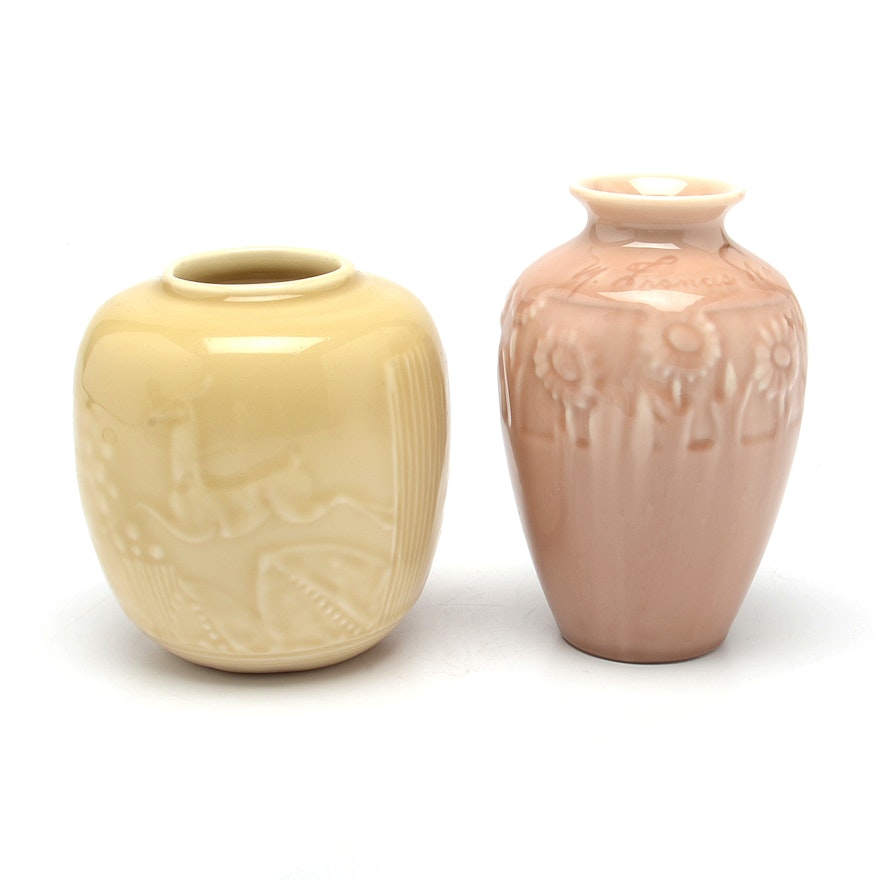 1944 Rookwood Pottery Vases