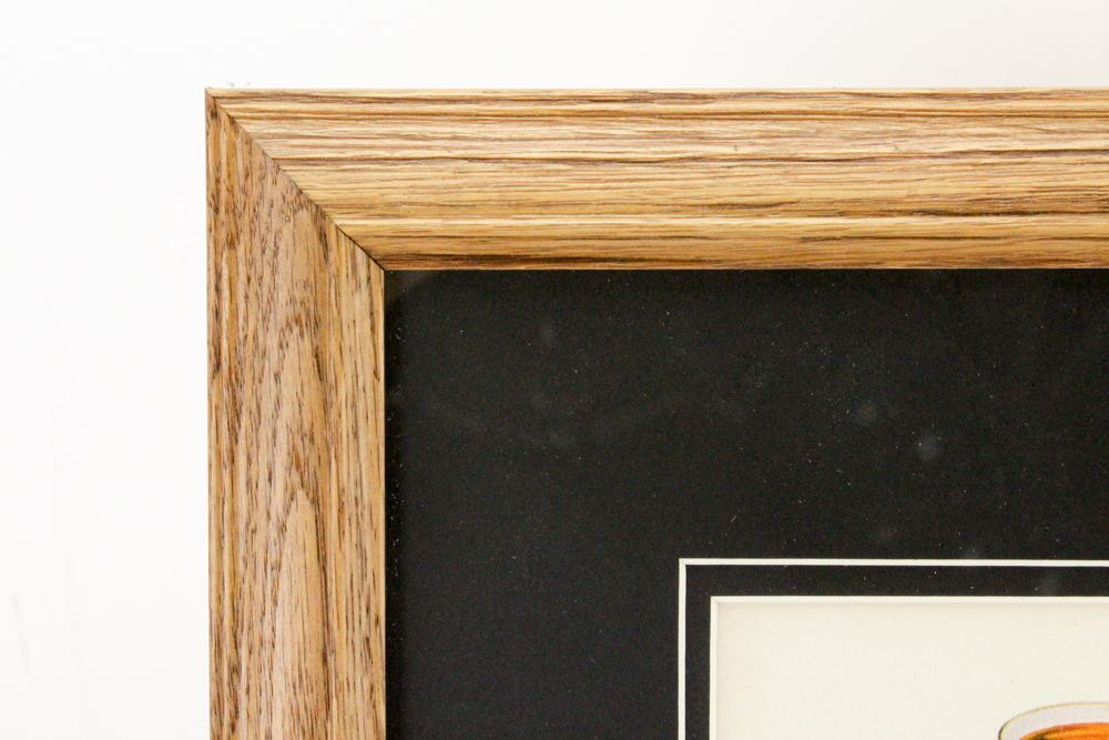 1943 Framed "Old Forester" Bourbon Whiskey Advertisement