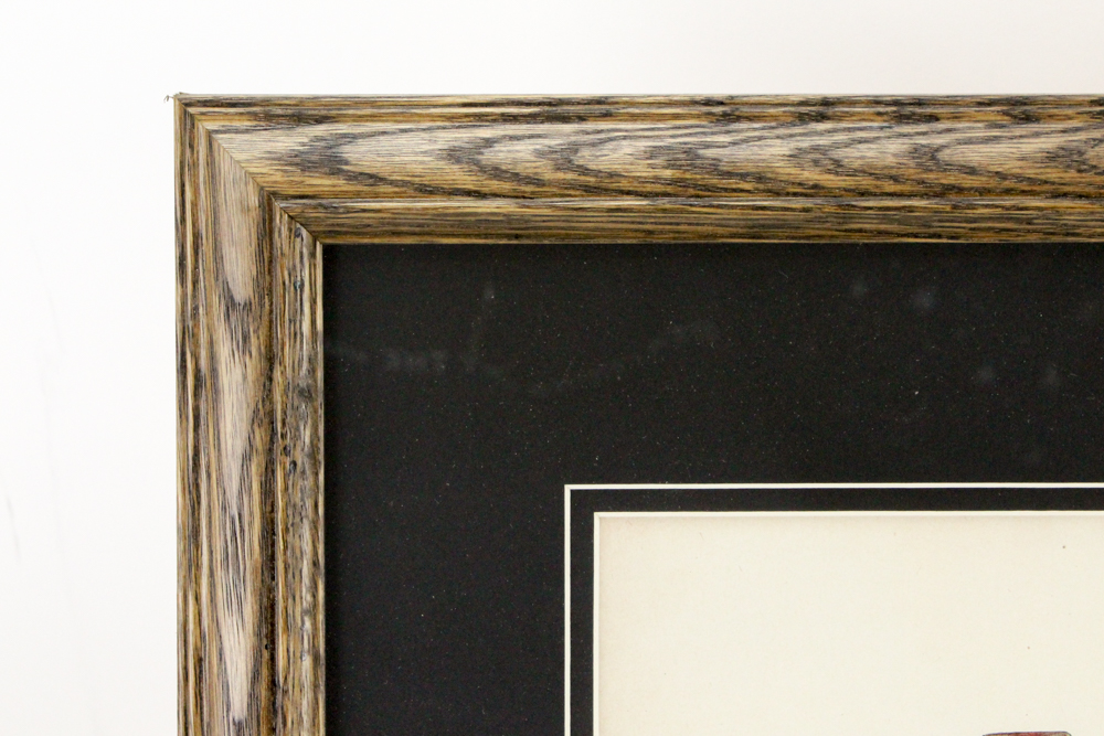 1942 Framed "Paul Jones" Whiskey Advertisement