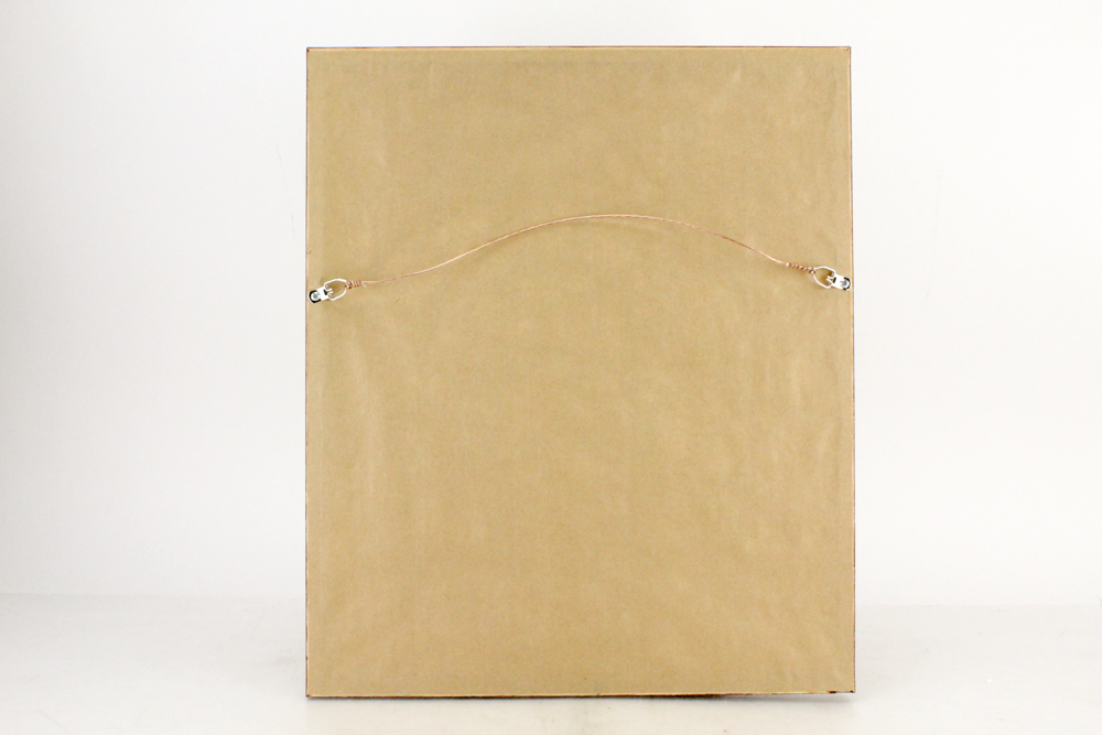 1946 Framed "Hunter" Blended Whiskey Advertisement