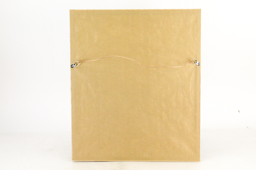 1945 Framed Original "Three Feathers" Blended Whiskey Advertisement