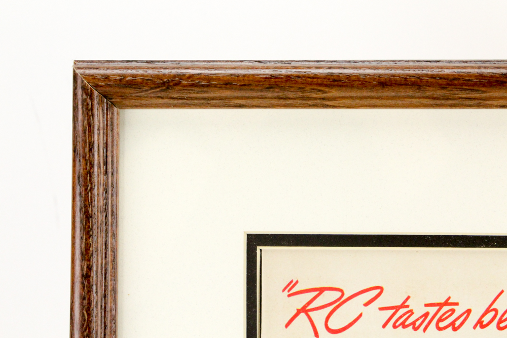 Vintage Advertisement for "Royal Crown Cola" Featuring Virginia Mayo