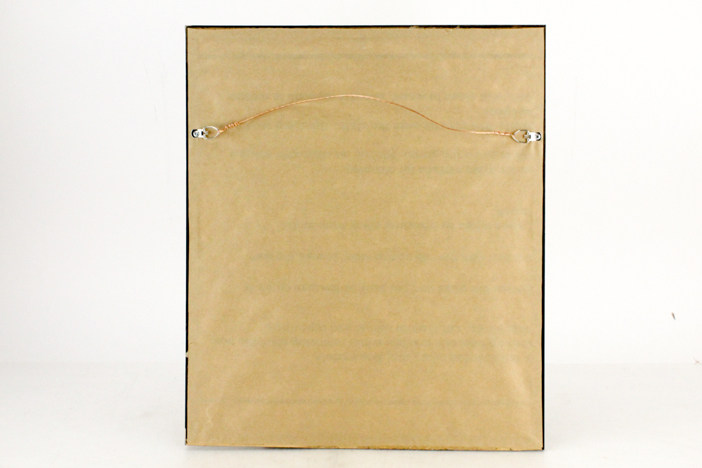 1958 Framed Original "Coca-Cola" Advertisement