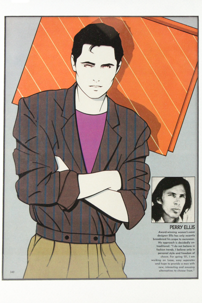 1981 Men's Fashion Illustrations for "Playboy Magazine" After Patrick Nagel