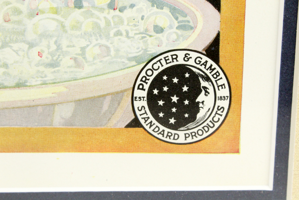 Print of Ivory Soap Advertisement for "Delineator Magazine"