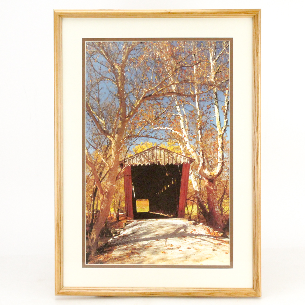 Offset Lithograph on Paper in the Manner of Sid Webb of Switzer Bridge