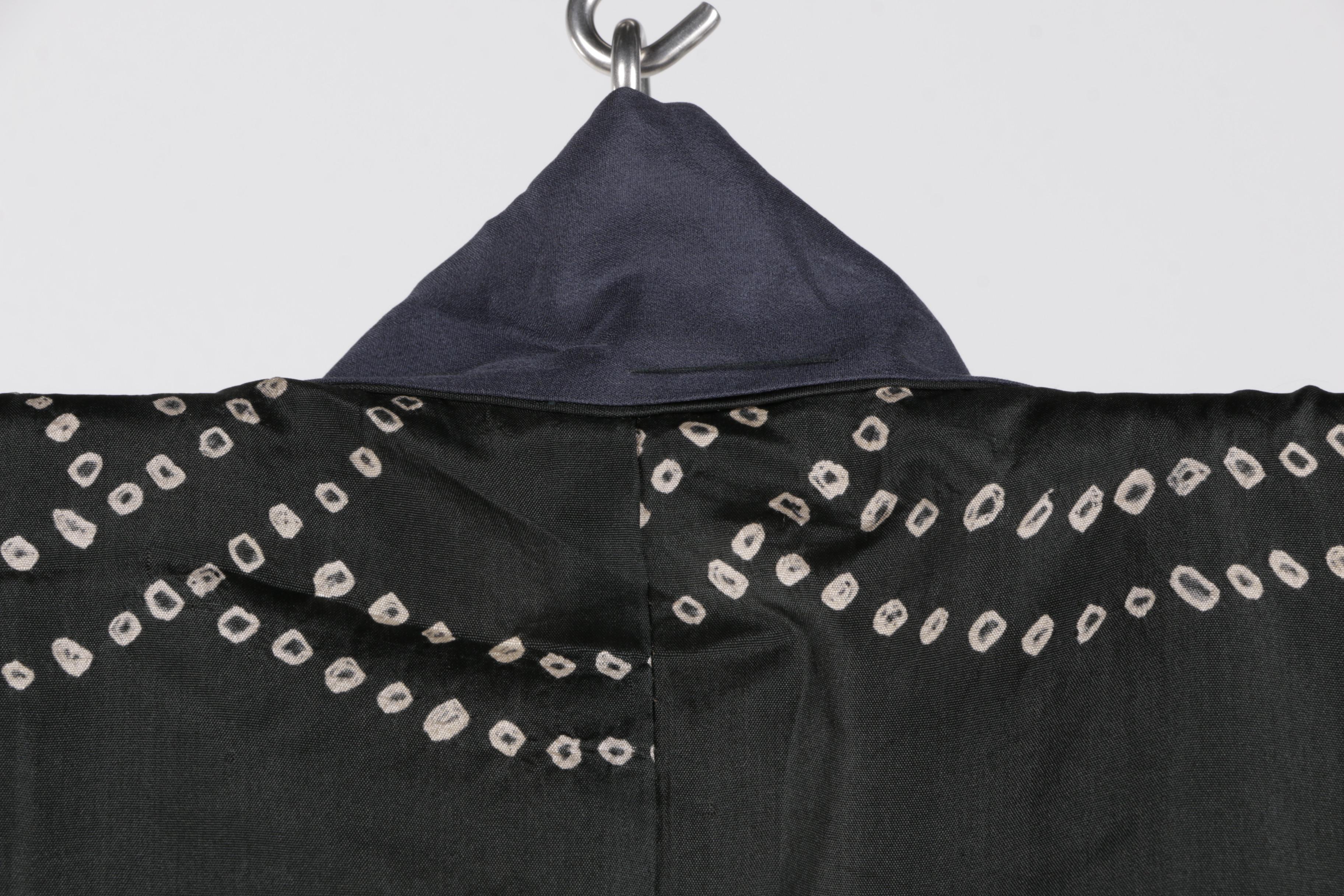 Circa 1930s Vintage Hand Sewn Silk Kimono