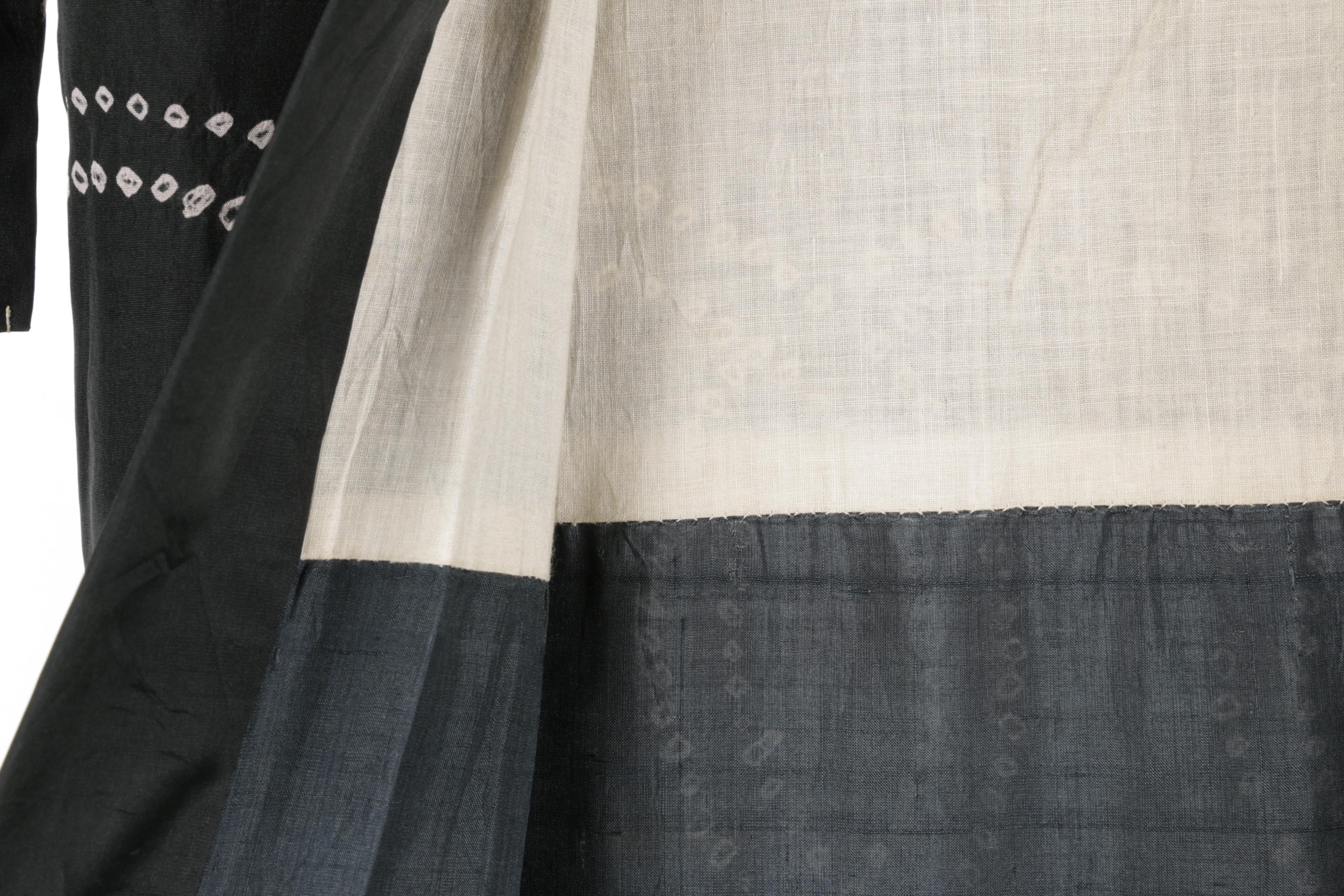 Circa 1930s Vintage Hand Sewn Silk Kimono