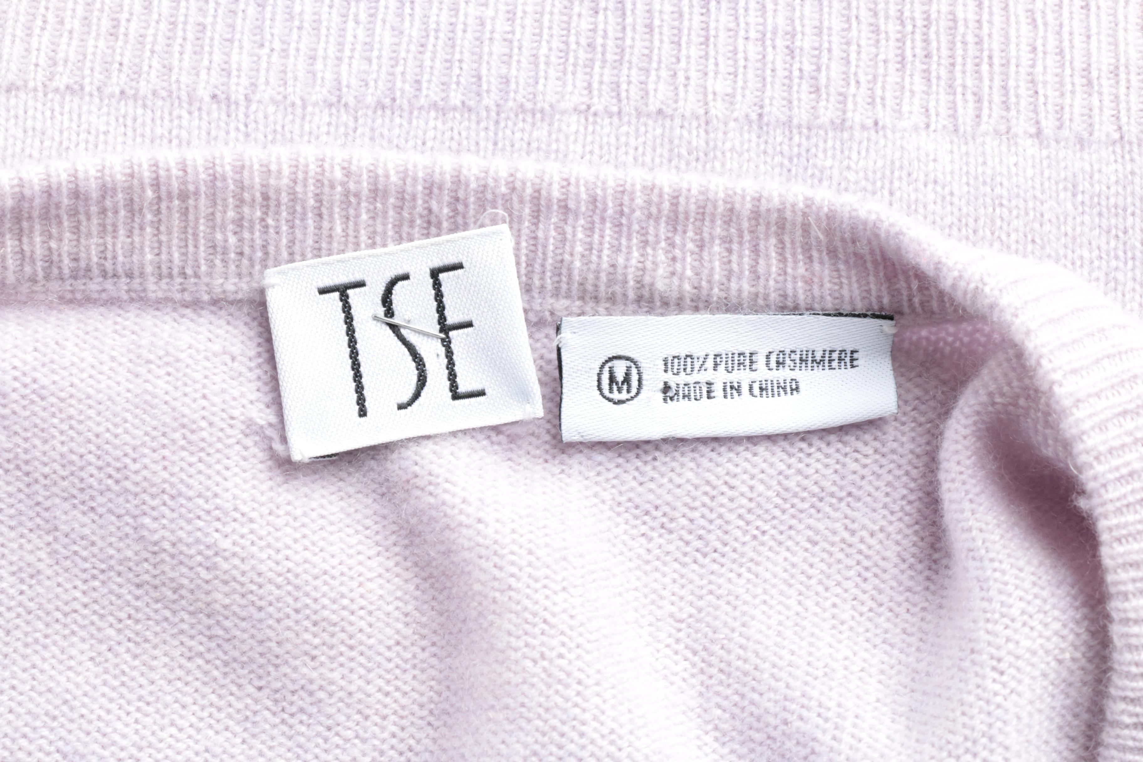 TSE Cashmere Sweater and Shirt Set