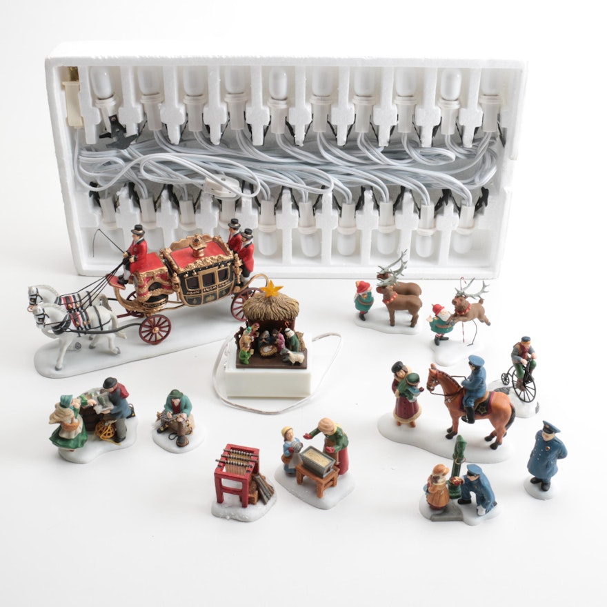 Department 56 Holiday Figurines and Lights