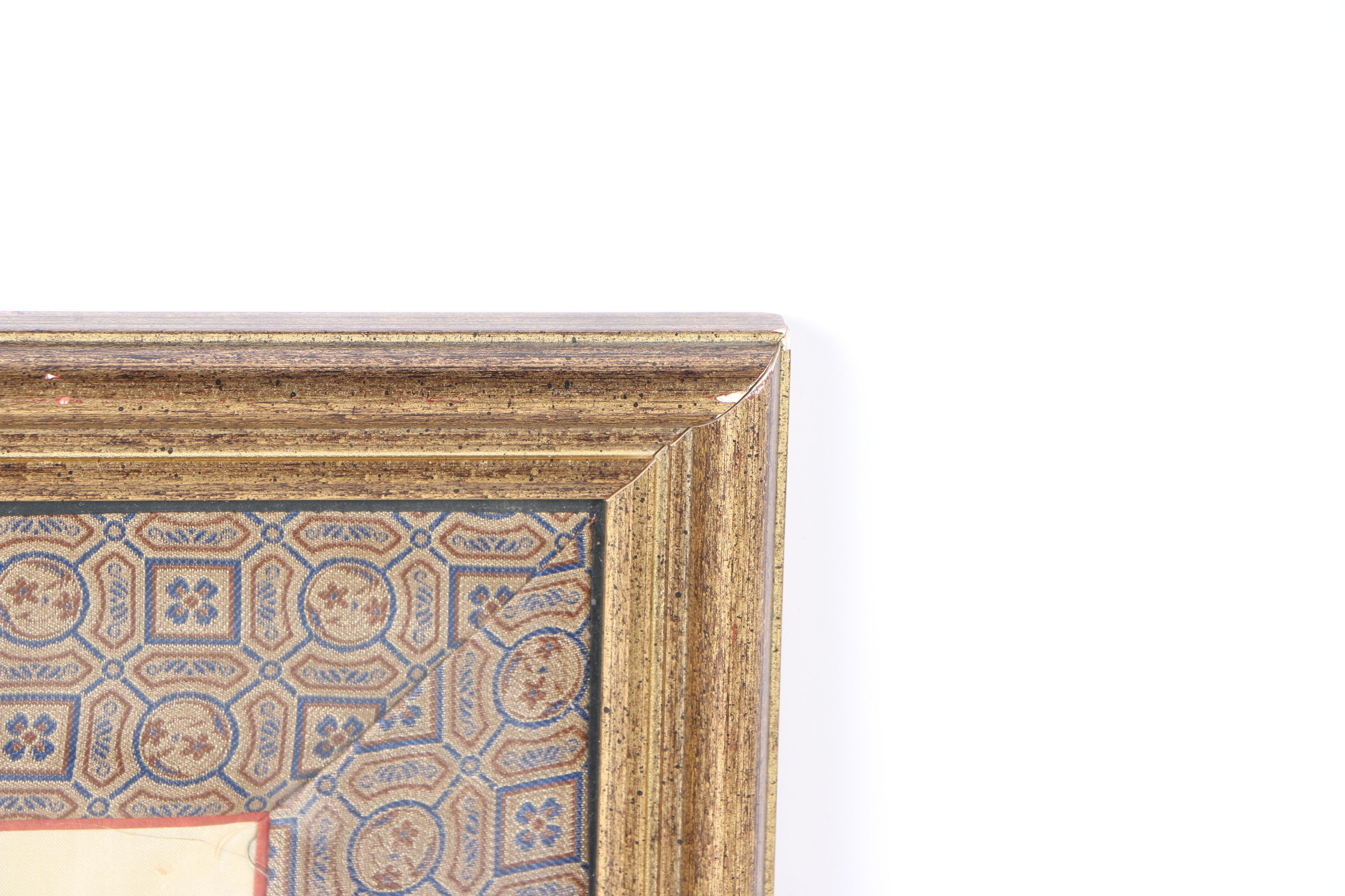 Chinese Embroidered Silk Panel of Children Playing