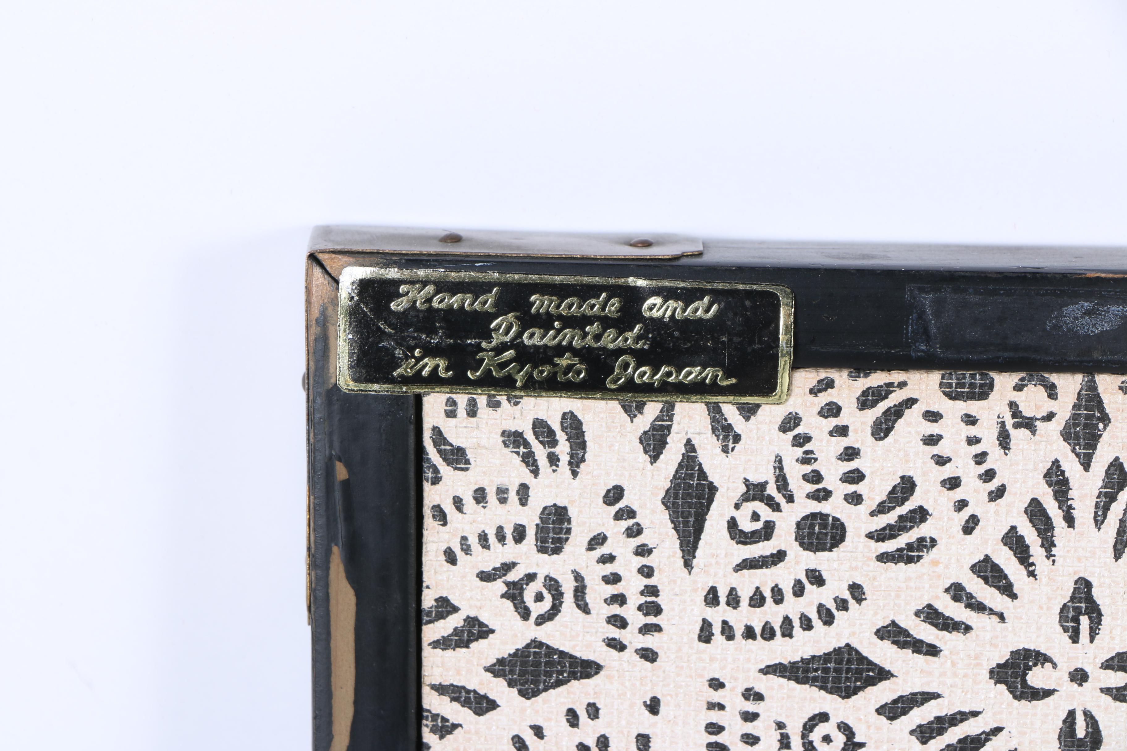 Japanese Watercolor and Gouache Painting on Silk of an Egret