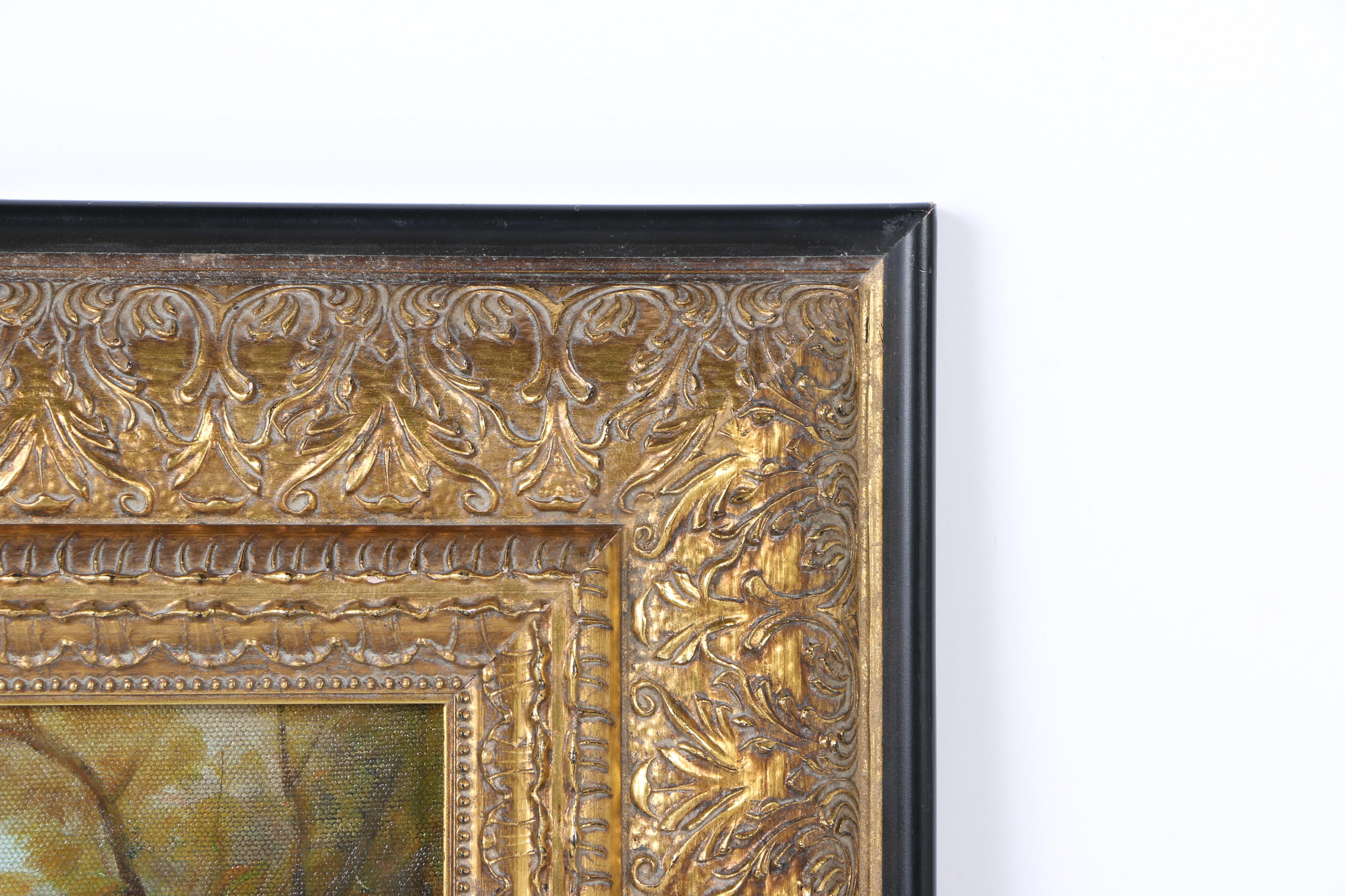 Oil Painting on Canvas Hunting Scene