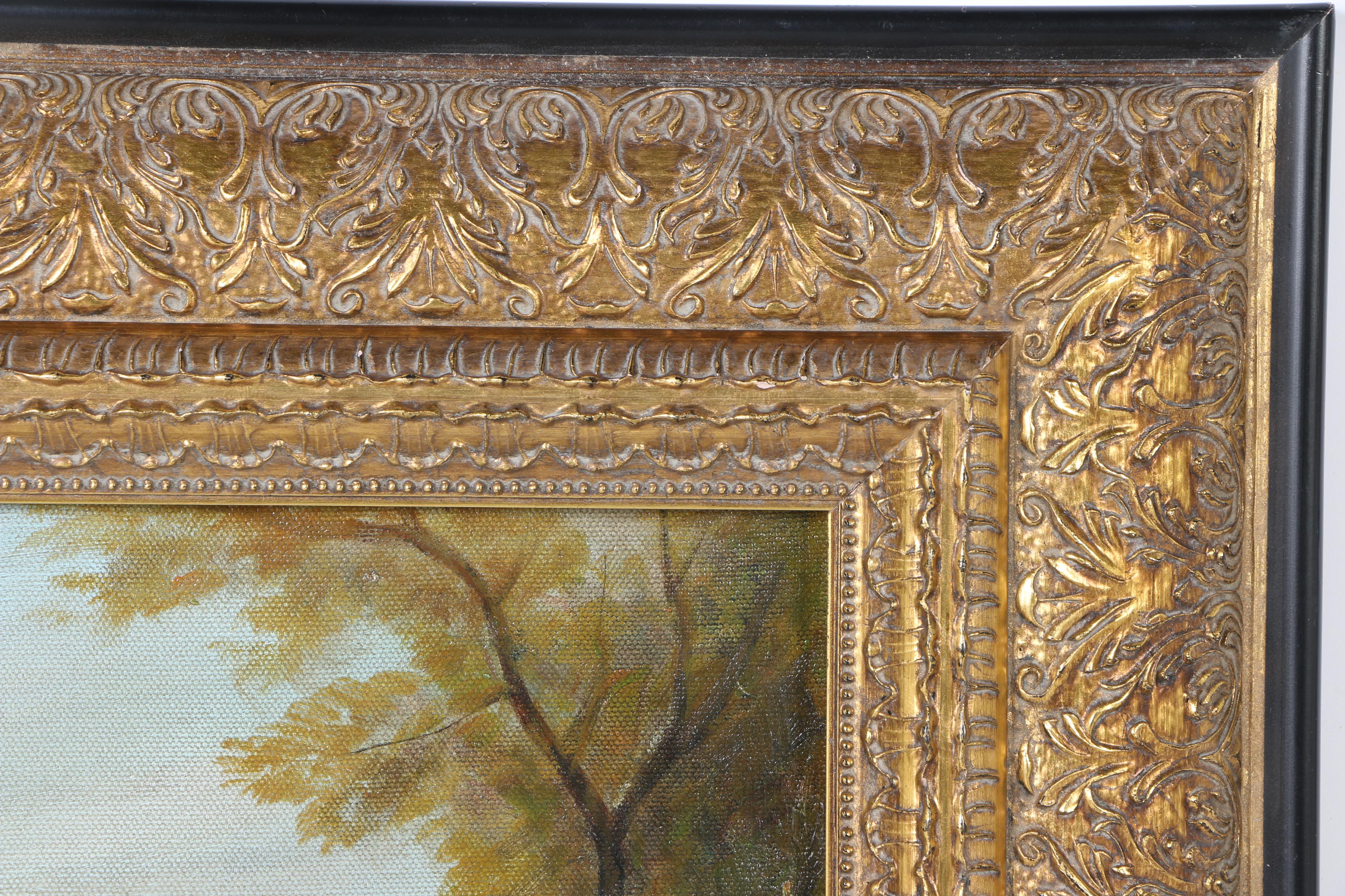 Oil Painting on Canvas Hunting Scene