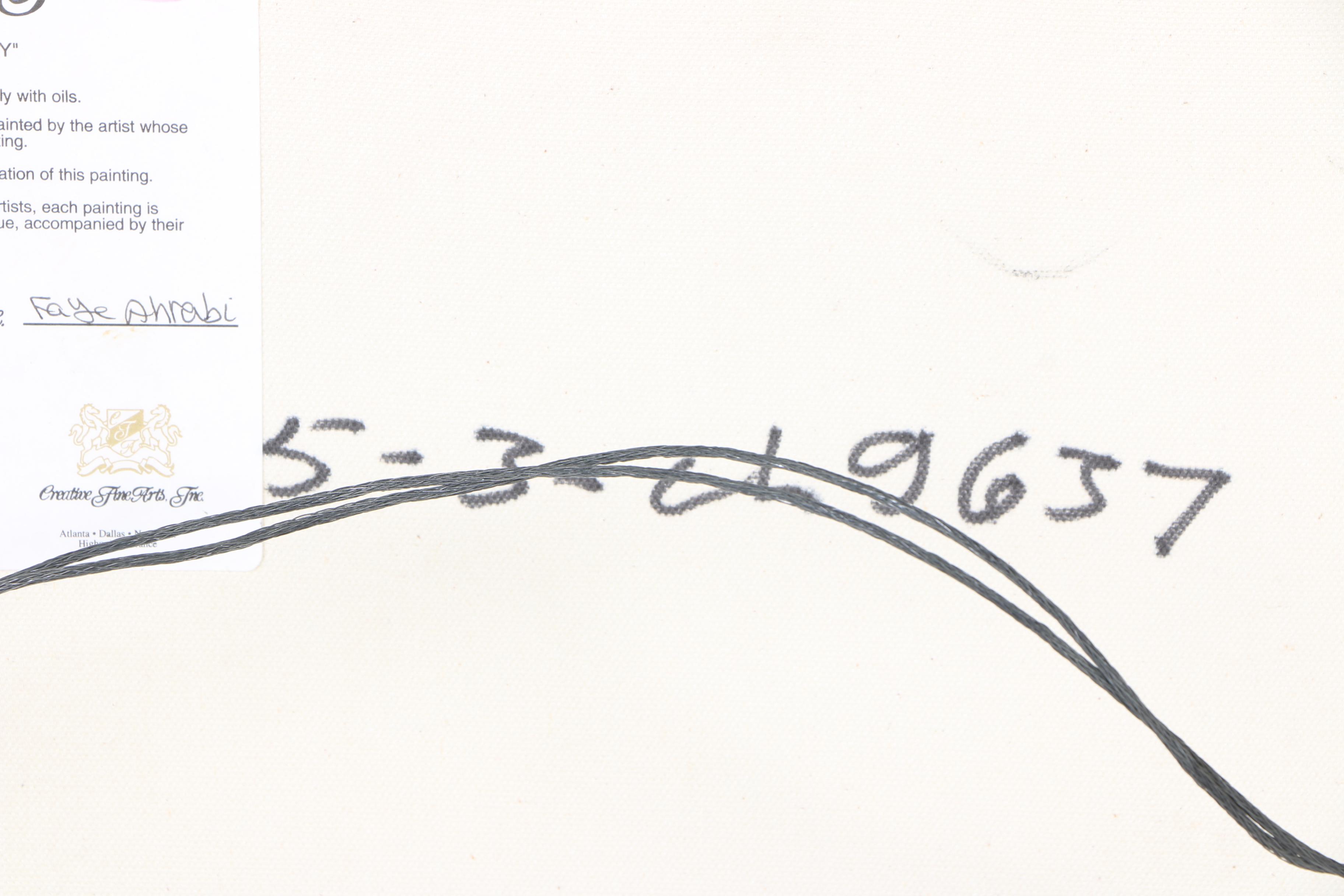 Oil Painting on Canvas Hunting Scene