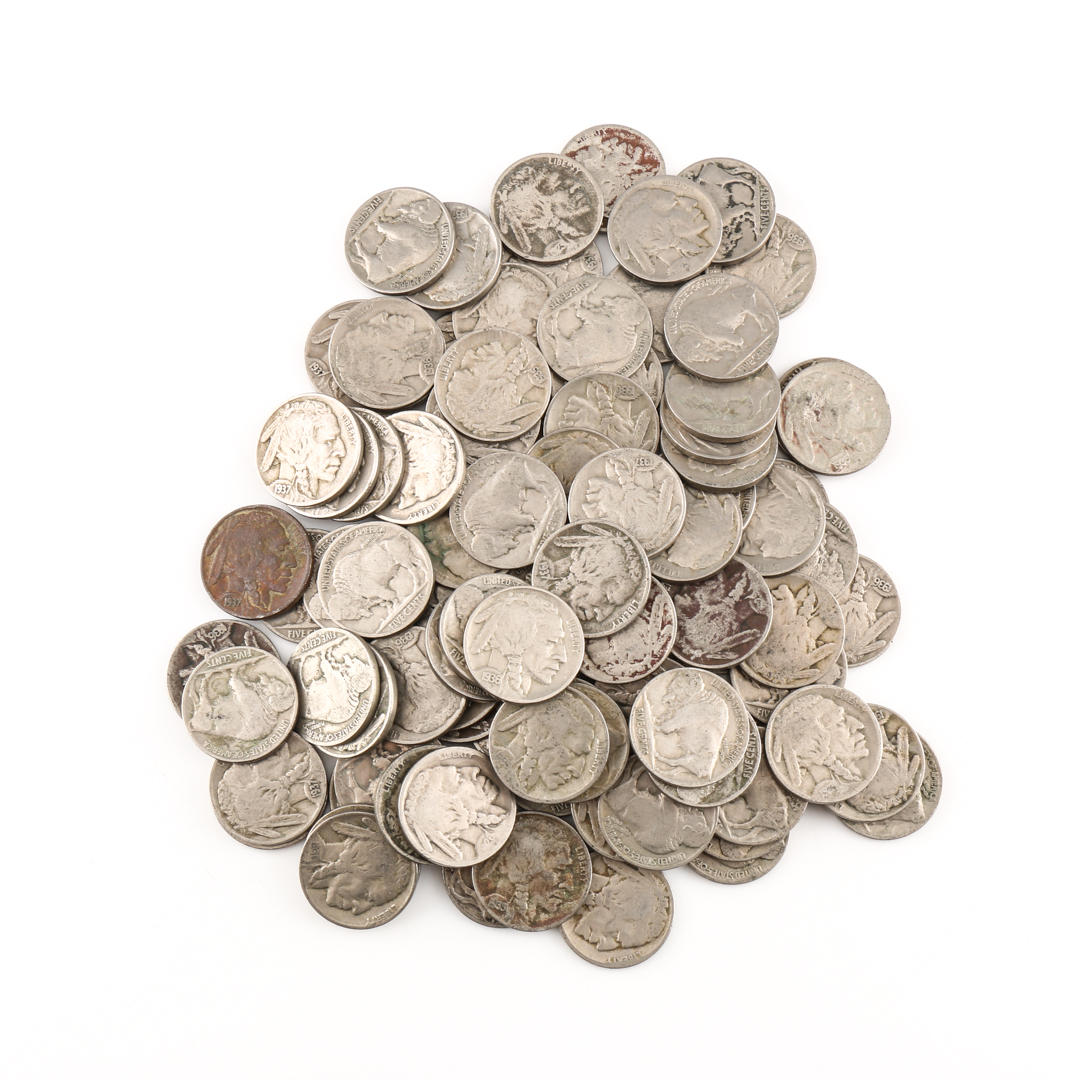 101 Buffalo Nickels