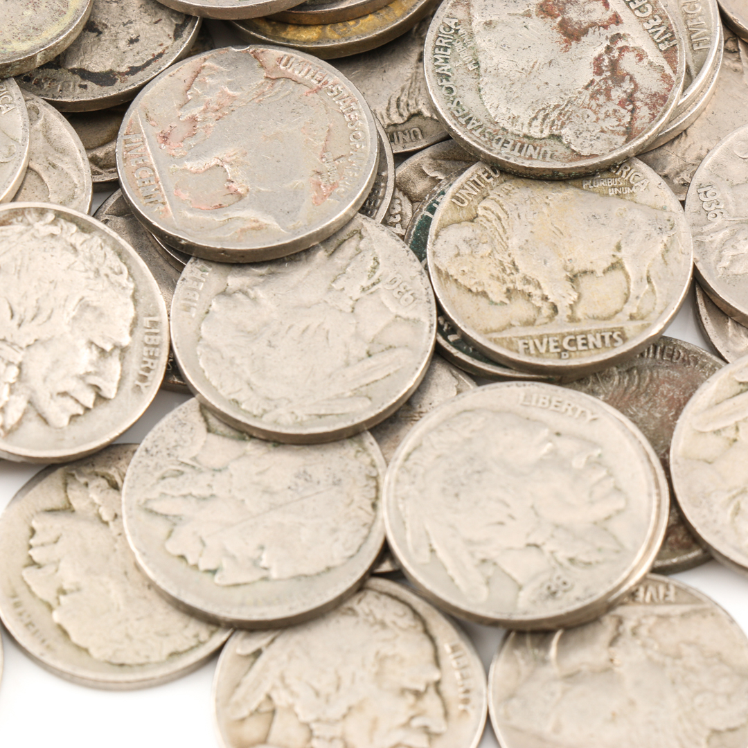 100 Buffalo Nickels